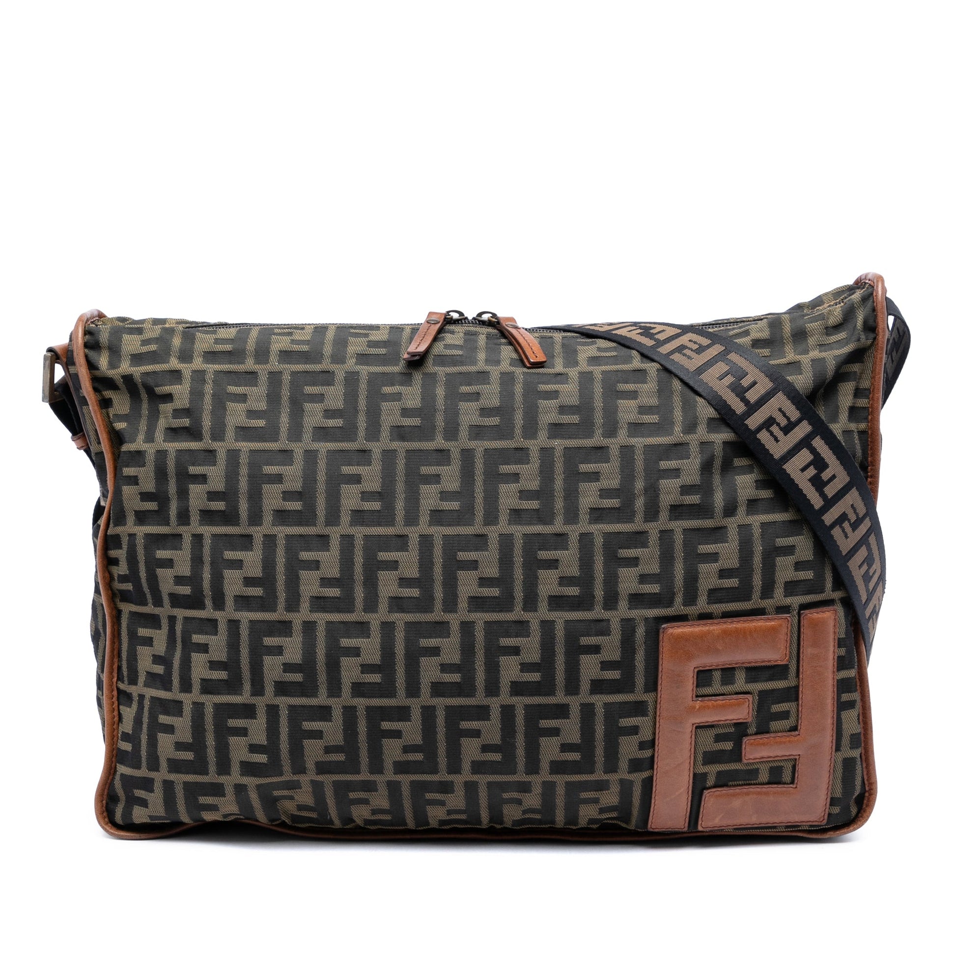 Fendi Zucca Canvas Crossbody