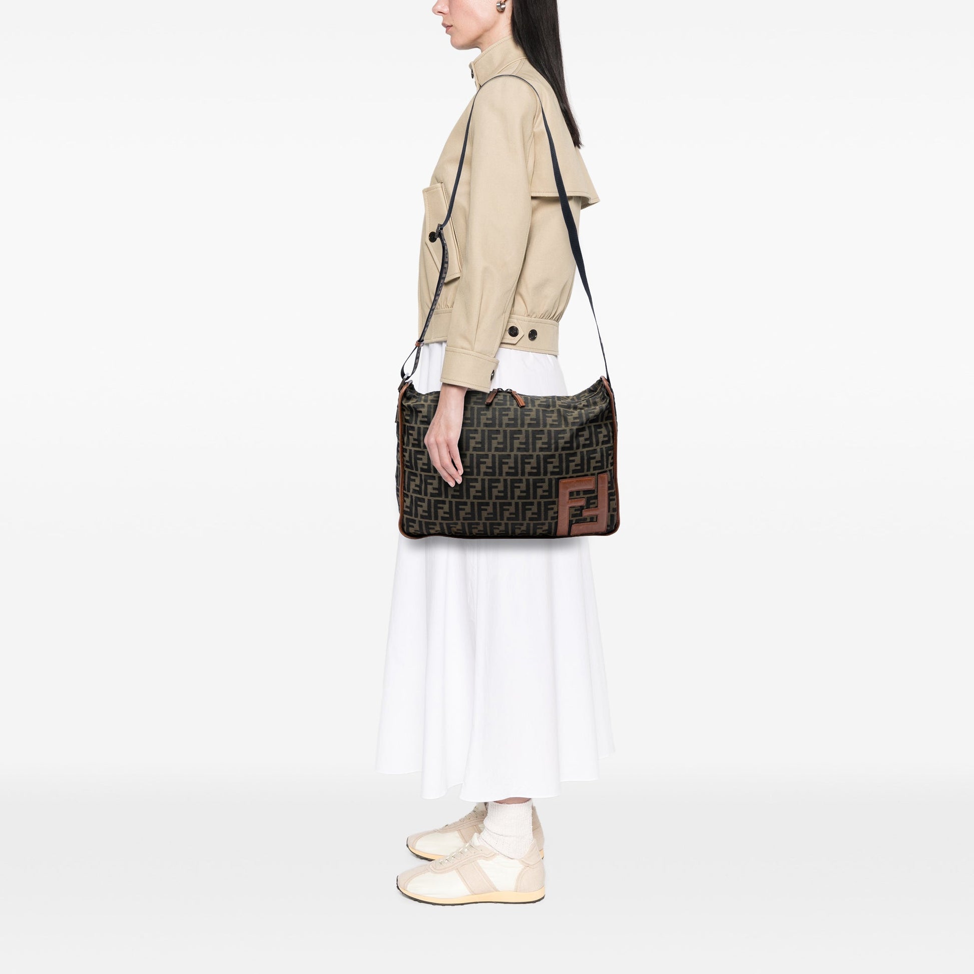 Fendi Zucca Canvas Crossbody