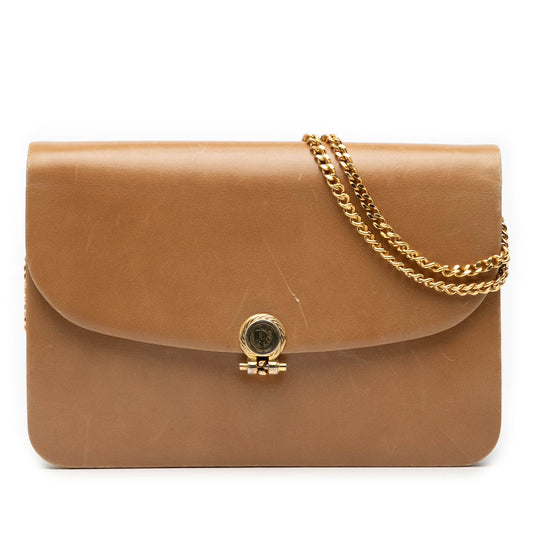Dior Leather Chain Shoulder Bag
