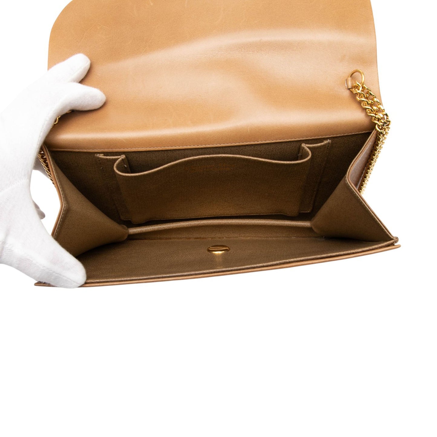 Dior Leather Chain Shoulder Bag