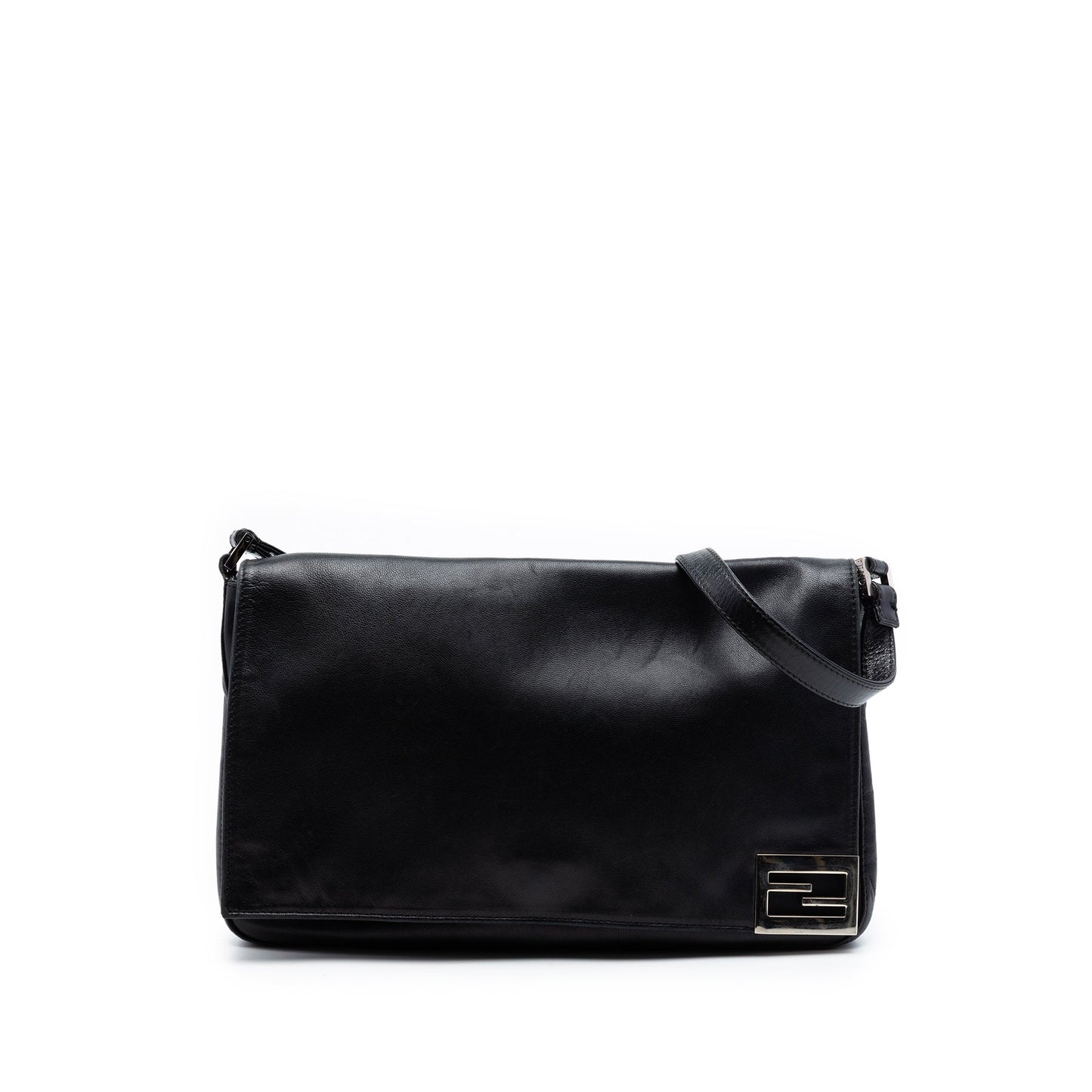 Fendi Calfskin FF Shoulder Bag