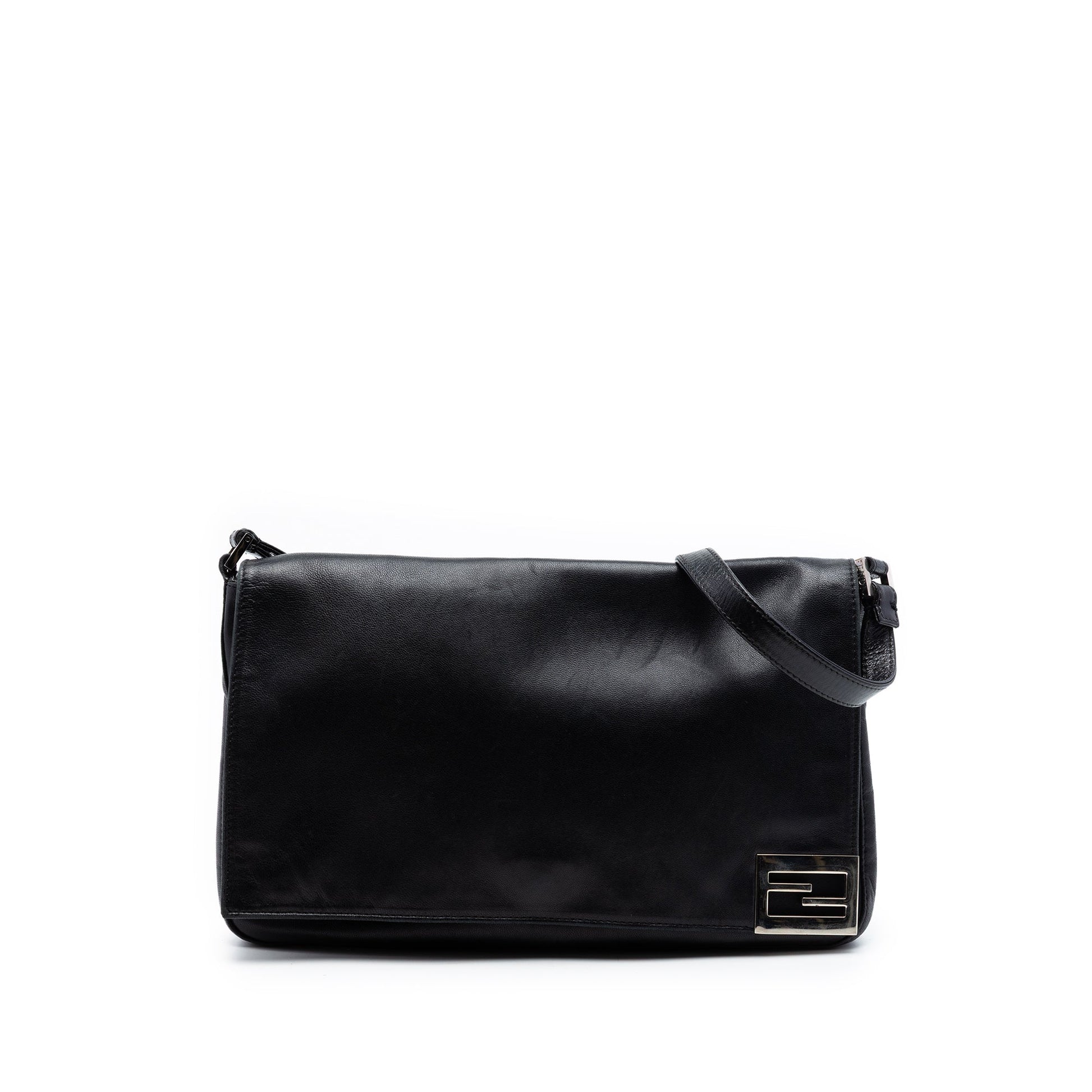 Fendi Calfskin FF Shoulder Bag