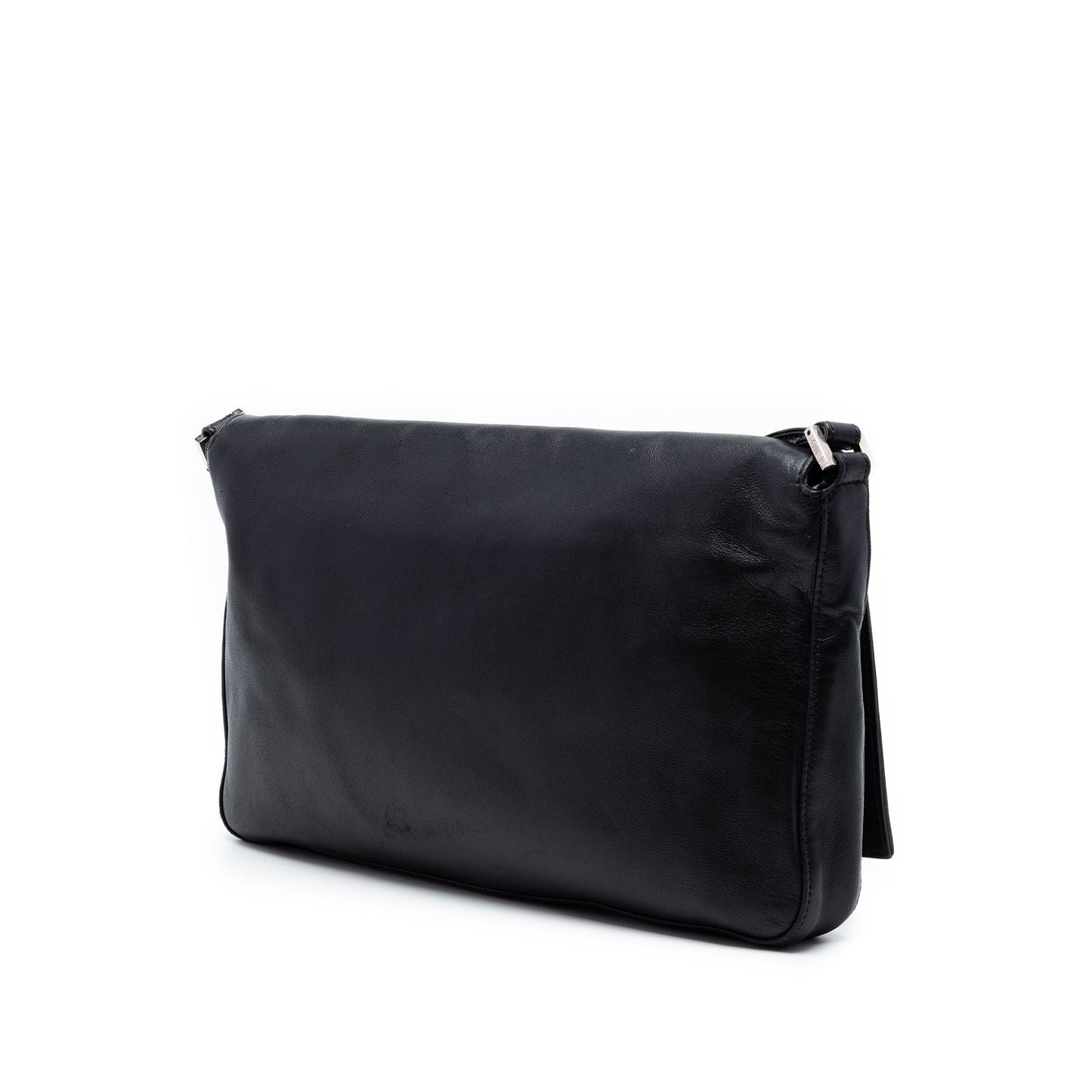Fendi Calfskin FF Shoulder Bag