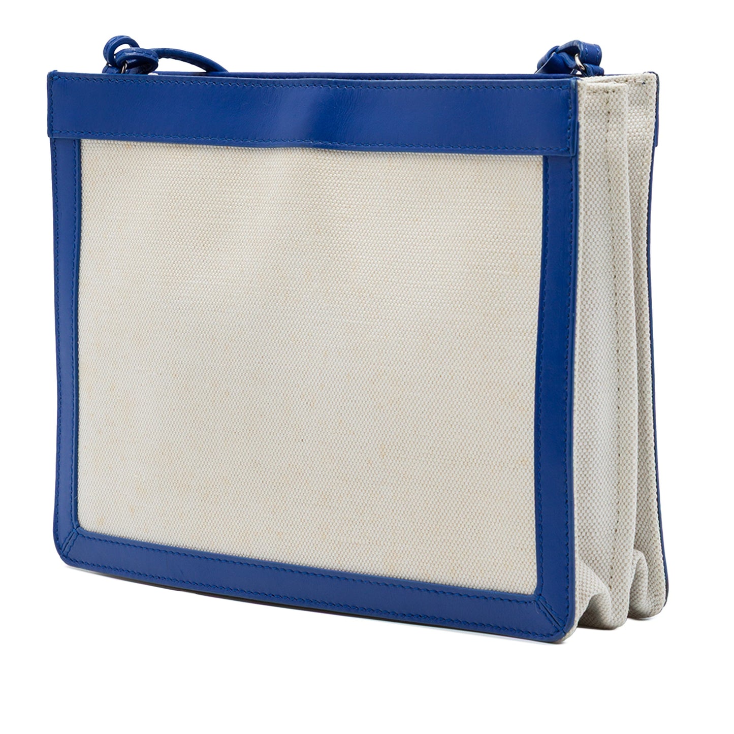 Balenciaga Canvas Navy Pochette Crossbody