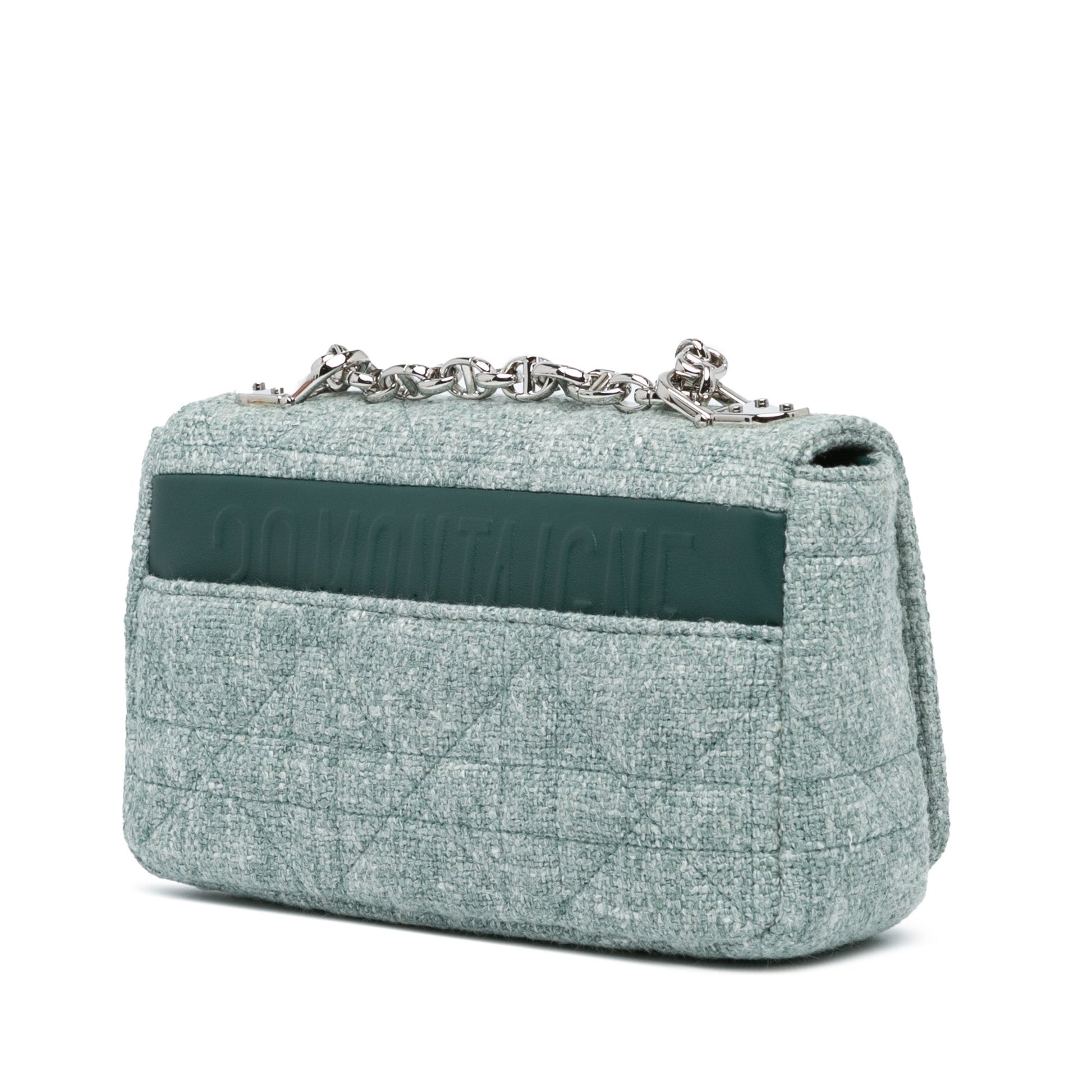 Dior Small Tweed Macrocannage Caro Bag