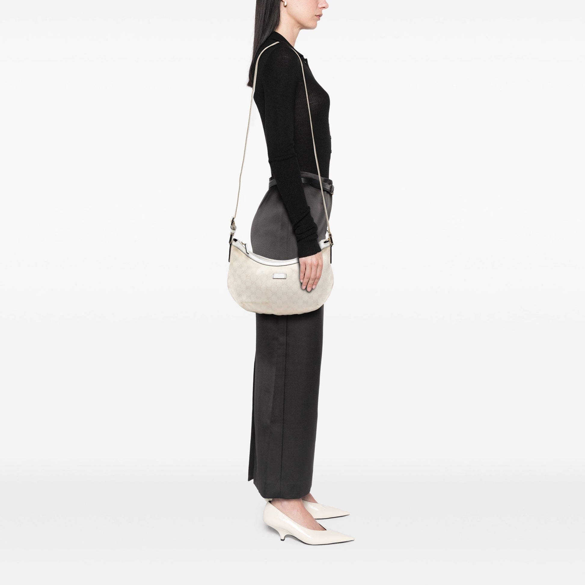 GG Canvas Web Crossbody