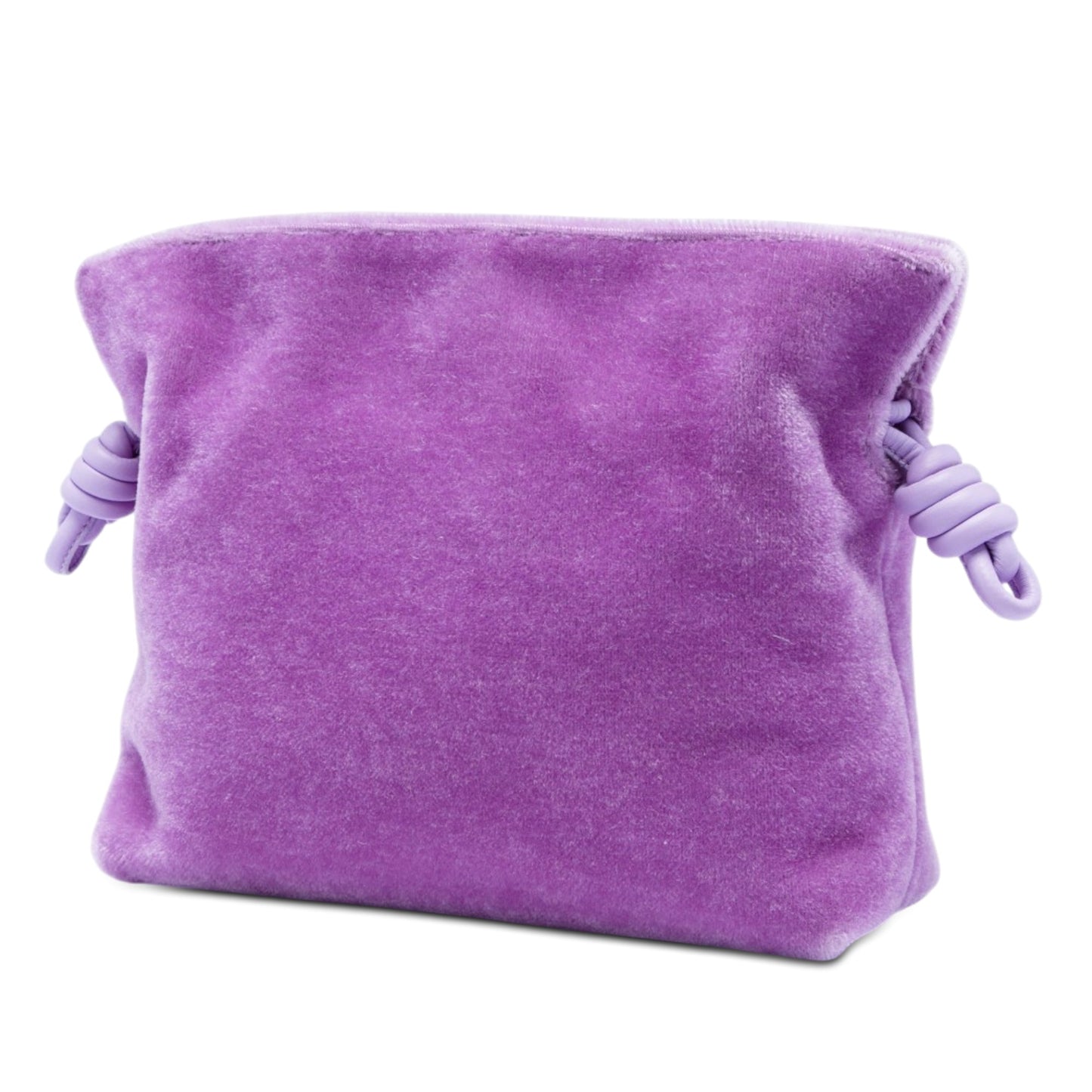 LOEWE Medium Mohair Flamenco Knot Clutch