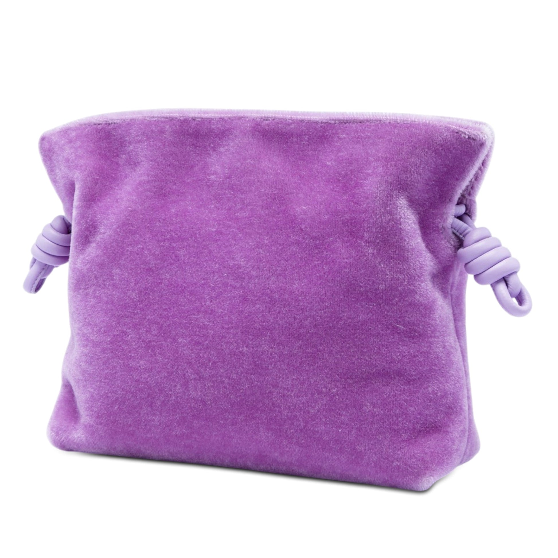 LOEWE Medium Mohair Flamenco Knot Clutch