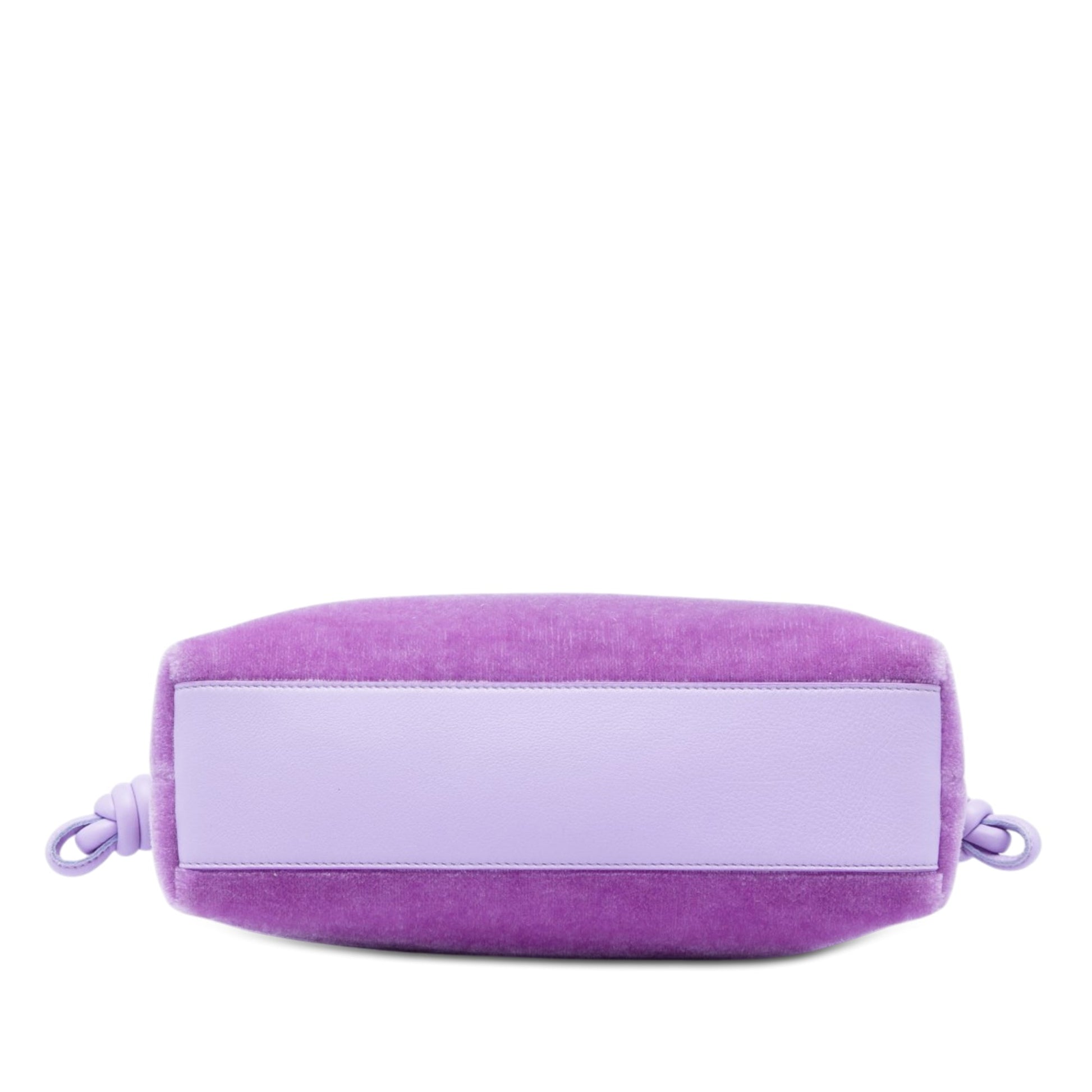 LOEWE Medium Mohair Flamenco Knot Clutch