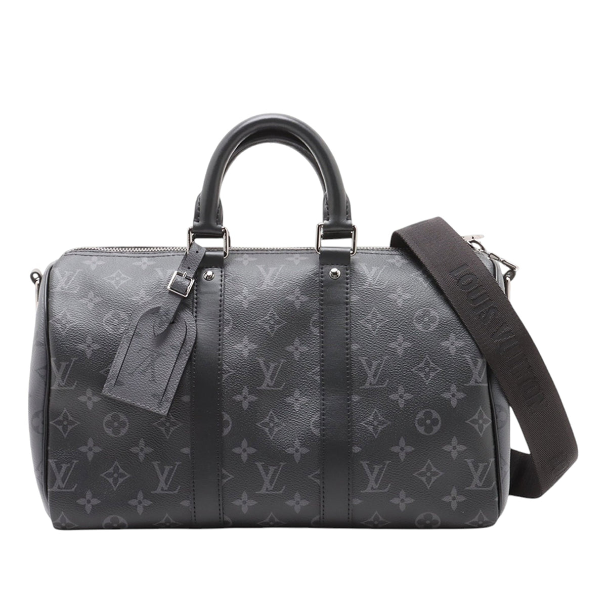Louis Vuitton Monogram Eclipse Keepall Bandouliere 35