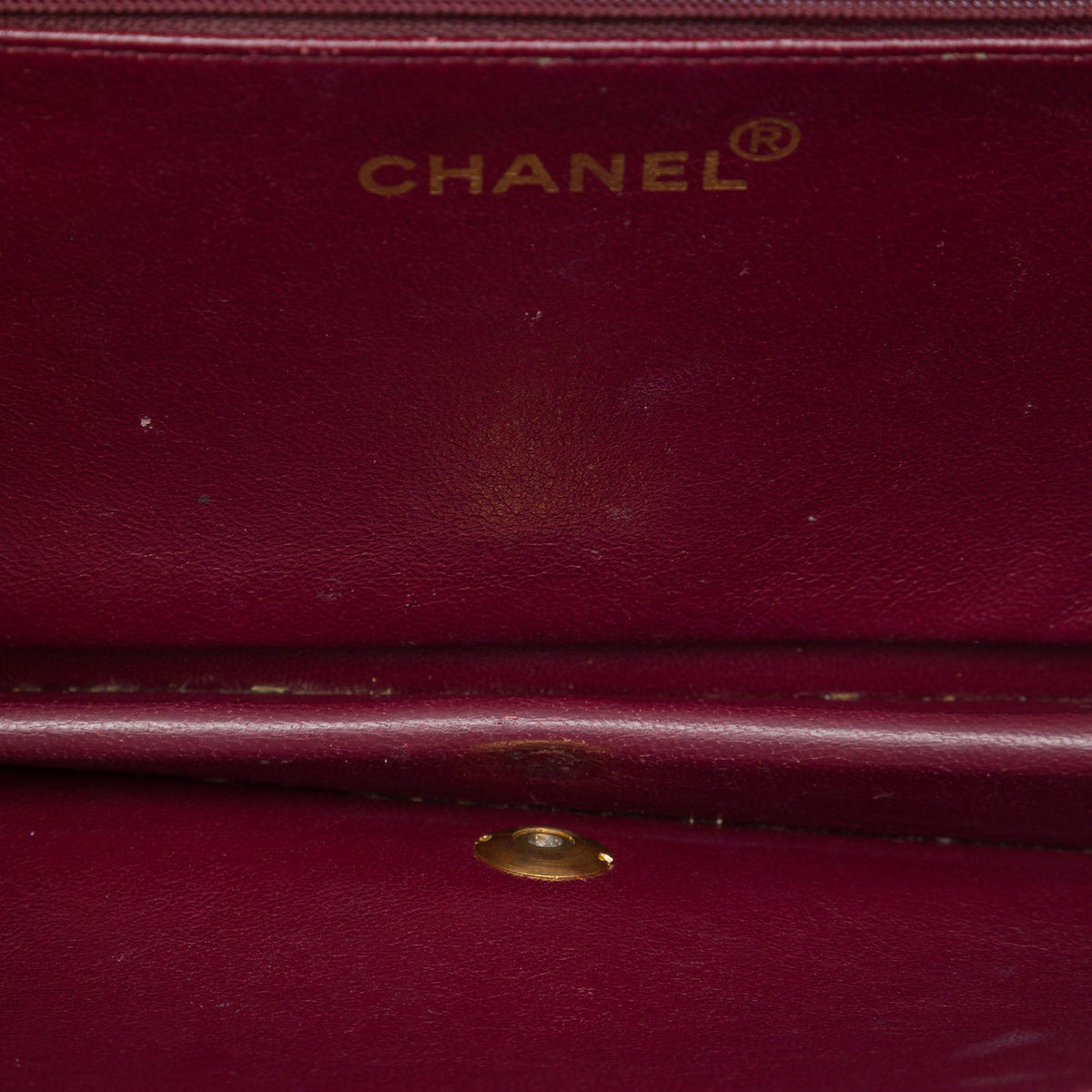 Chanel Medium CC Quilted Lambskin Full Flap — Black