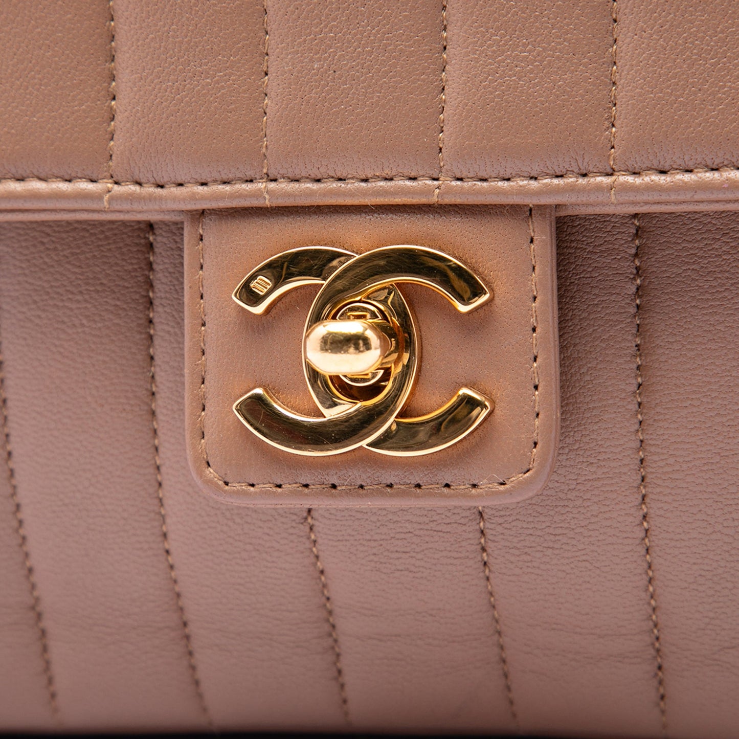 Chanel Medium Vertical Quilted Lambskin Single Flap