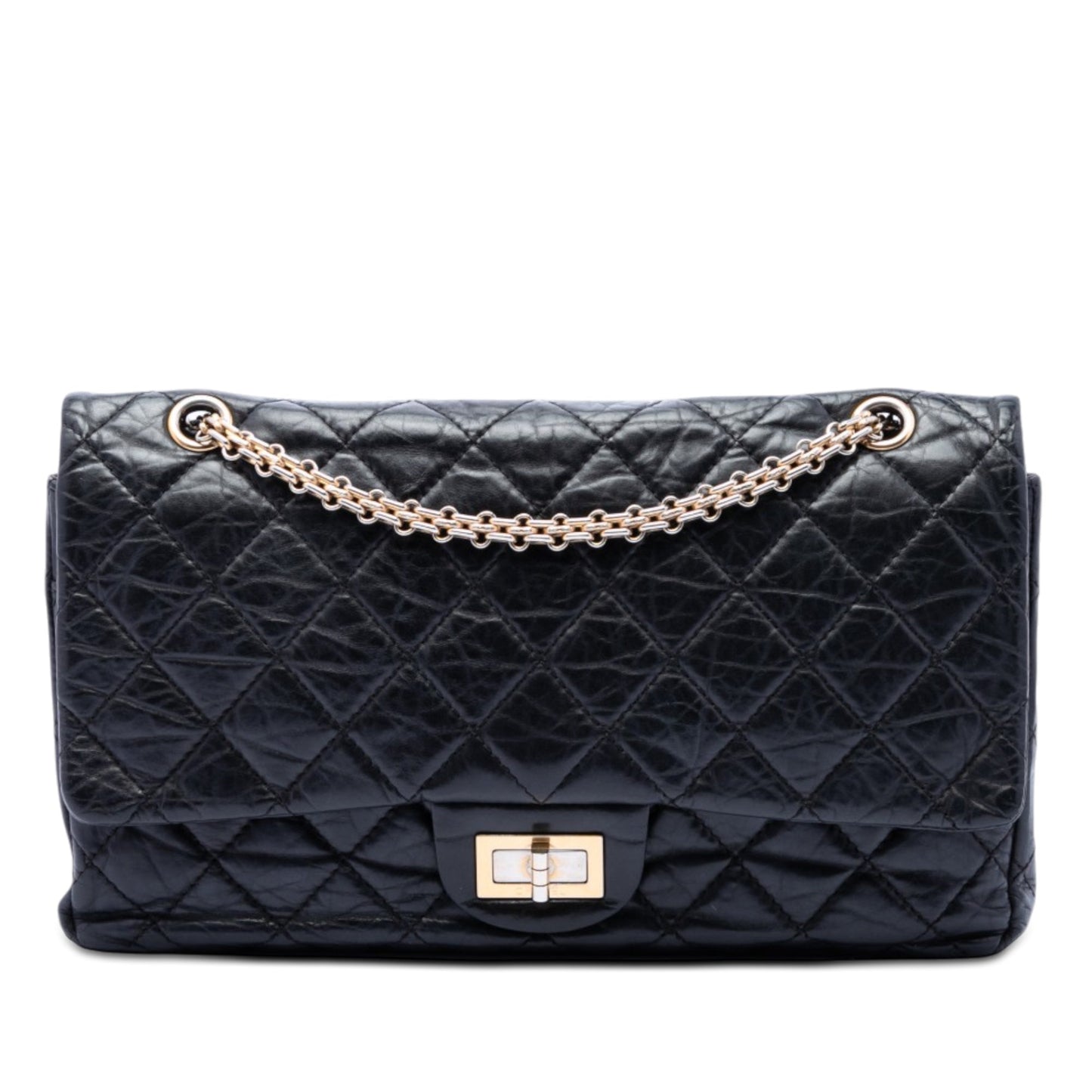 Chanel Quilted Aged Calfskin Reissue 2.55 Double Flap 227