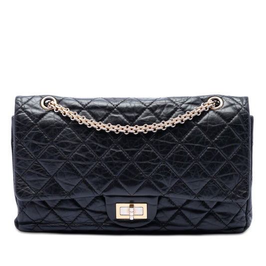 Chanel Quilted Aged Calfskin Reissue 2.55 Double Flap 227