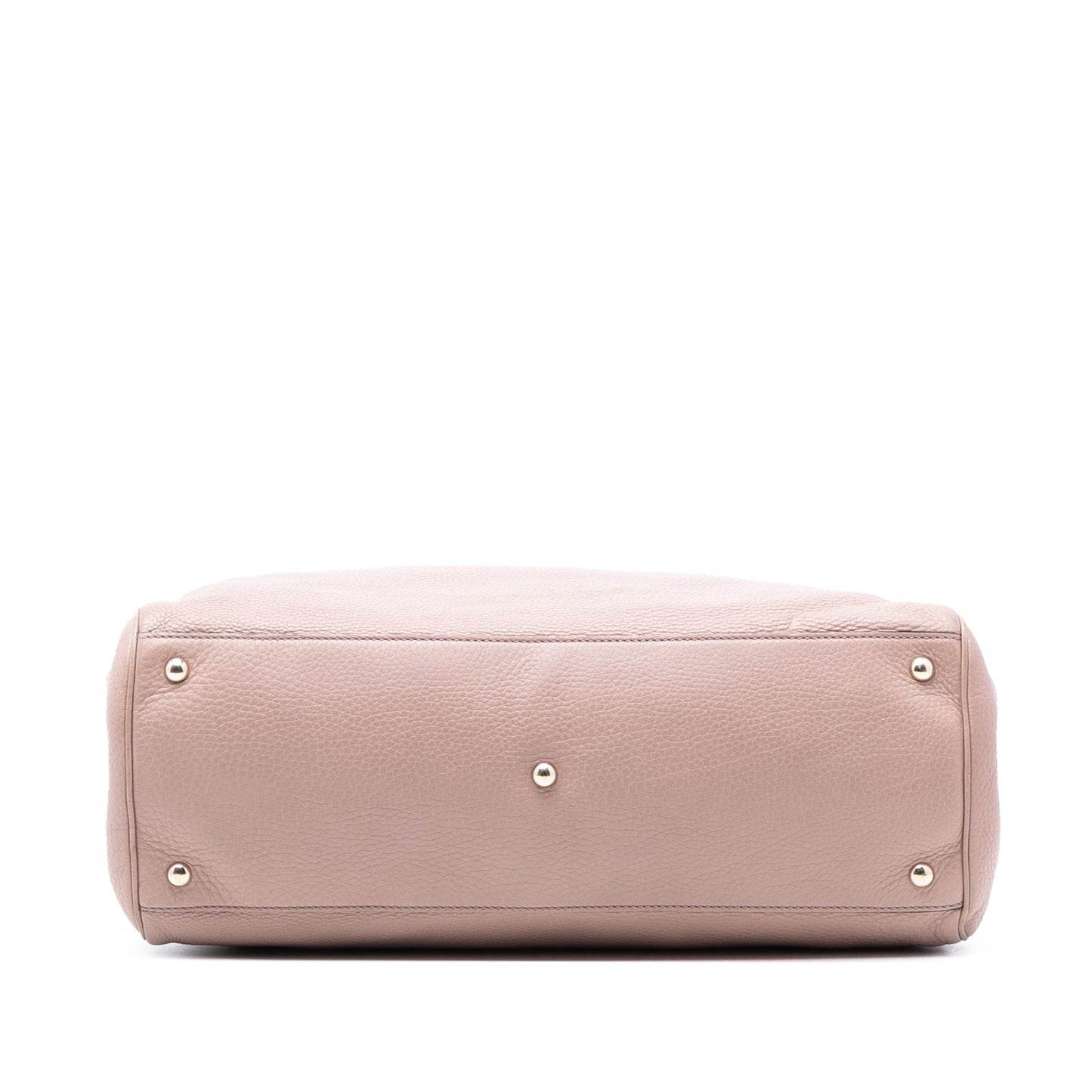 Gucci Large Calfskin Bamboo Shopper Satchel