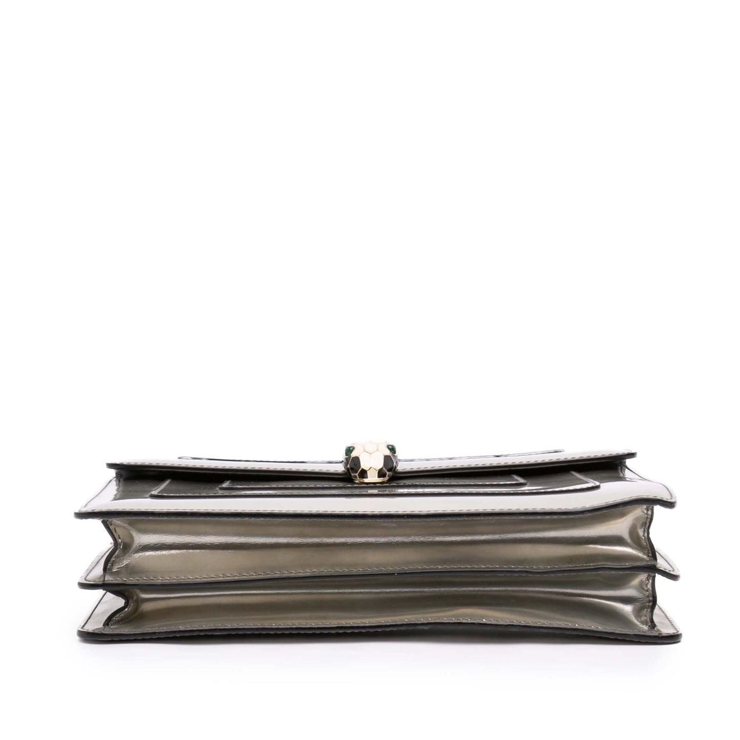 Bvlgari Medium Patent Serpenti Forever Shoulder Bag