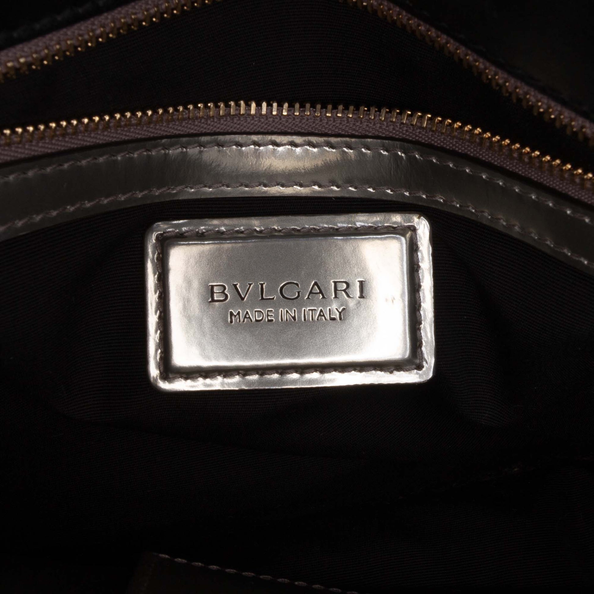 Bvlgari Medium Patent Serpenti Forever Shoulder Bag