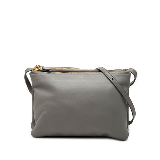 Celine Large Lambskin Trio Crossbody