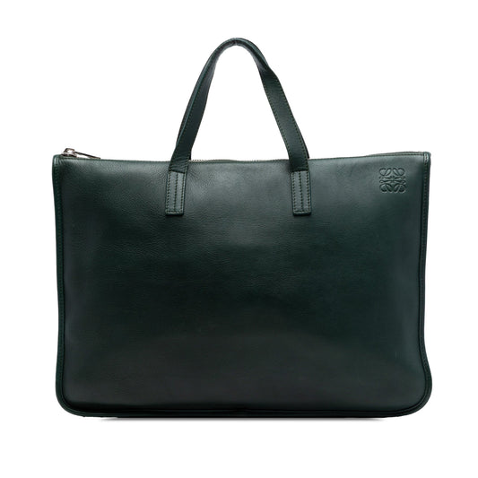 LOEWE Leather Anagram Toledo Briefcase