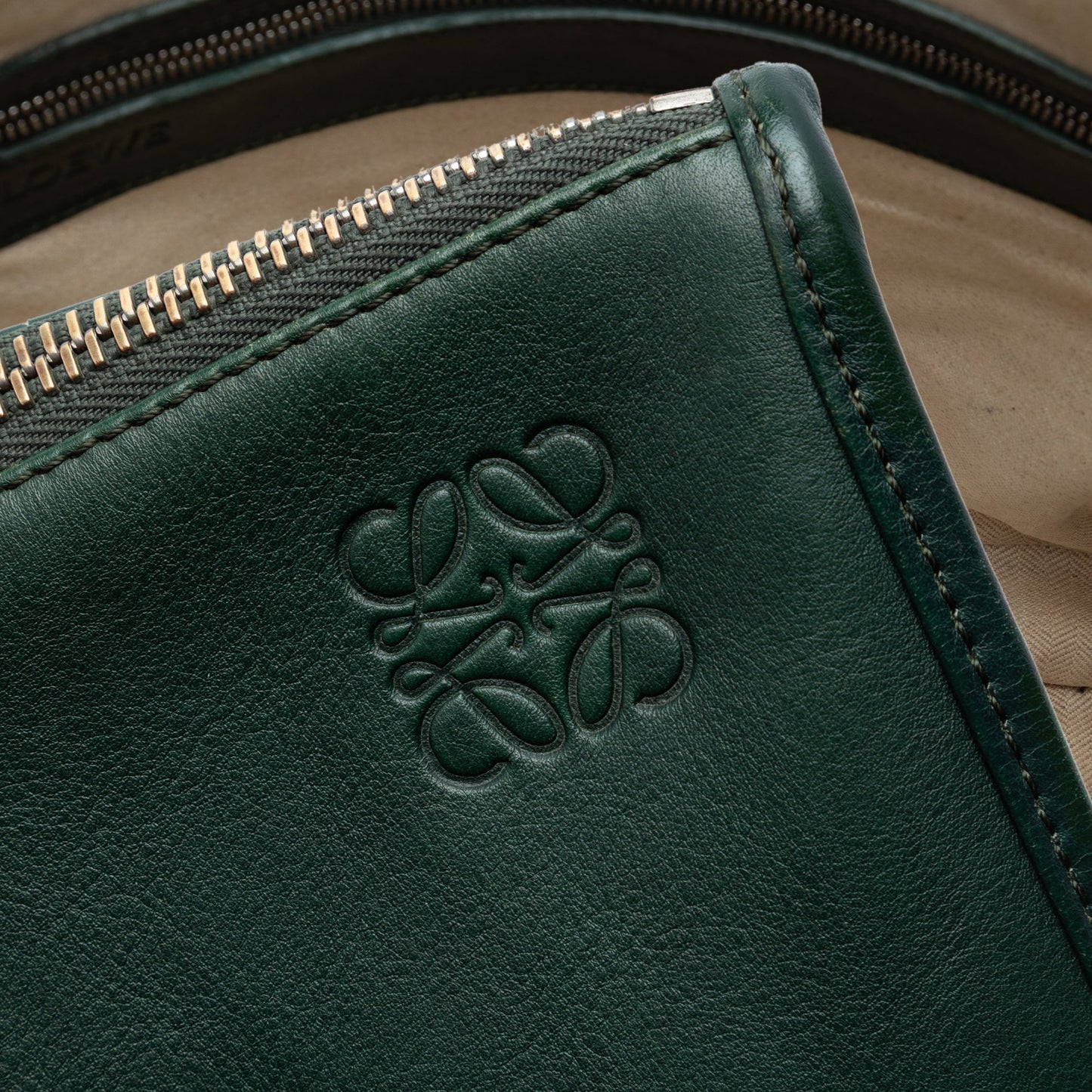 LOEWE Leather Anagram Toledo Briefcase
