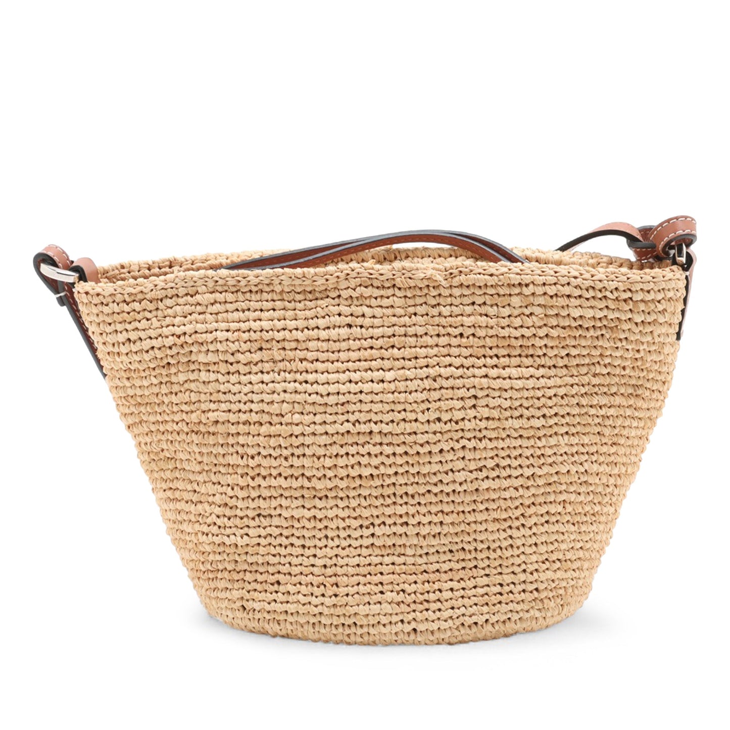 LOEWE Paulas Ibiza Anagram Raffia Pochette Crossbody