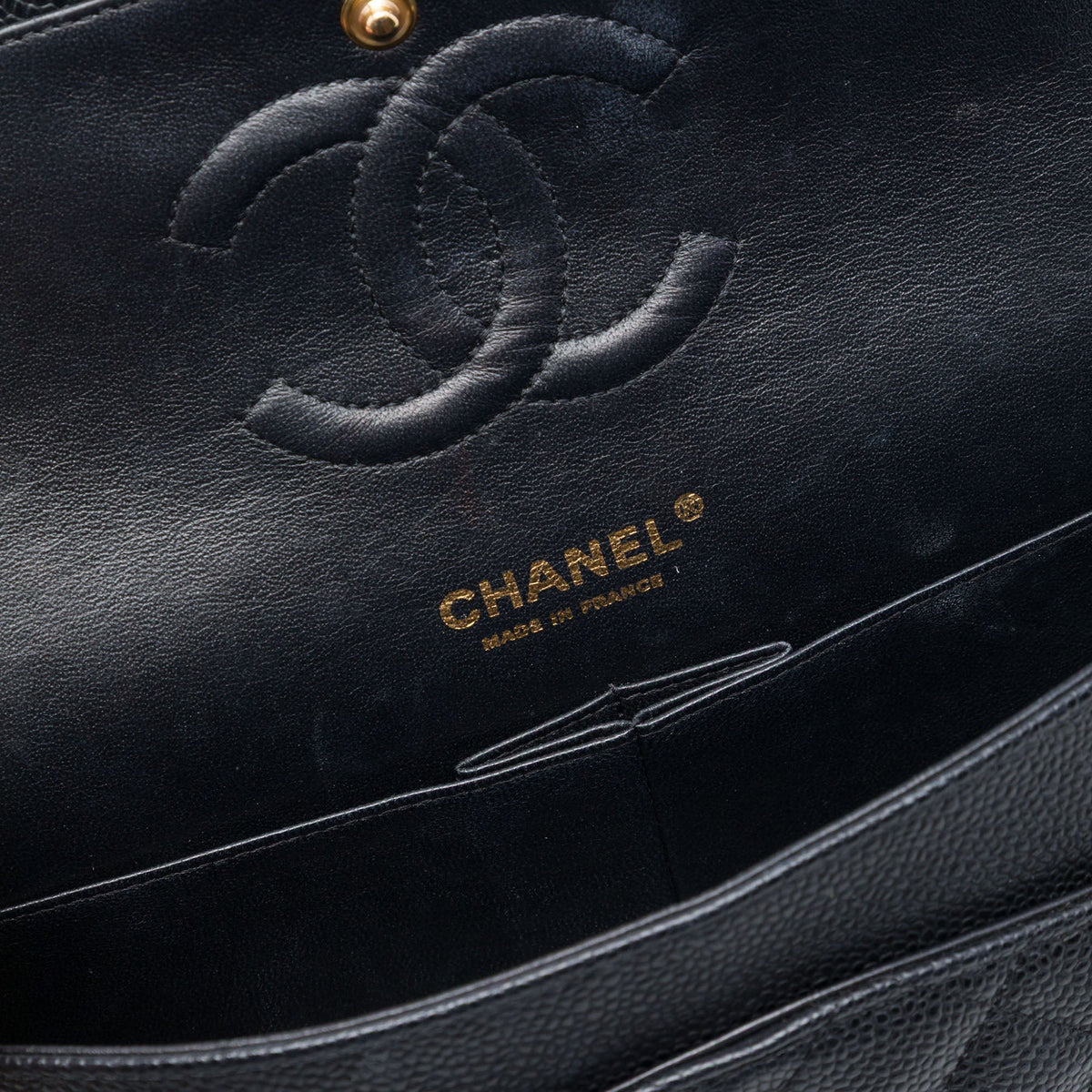 Chanel Medium Classic Caviar Double Flap