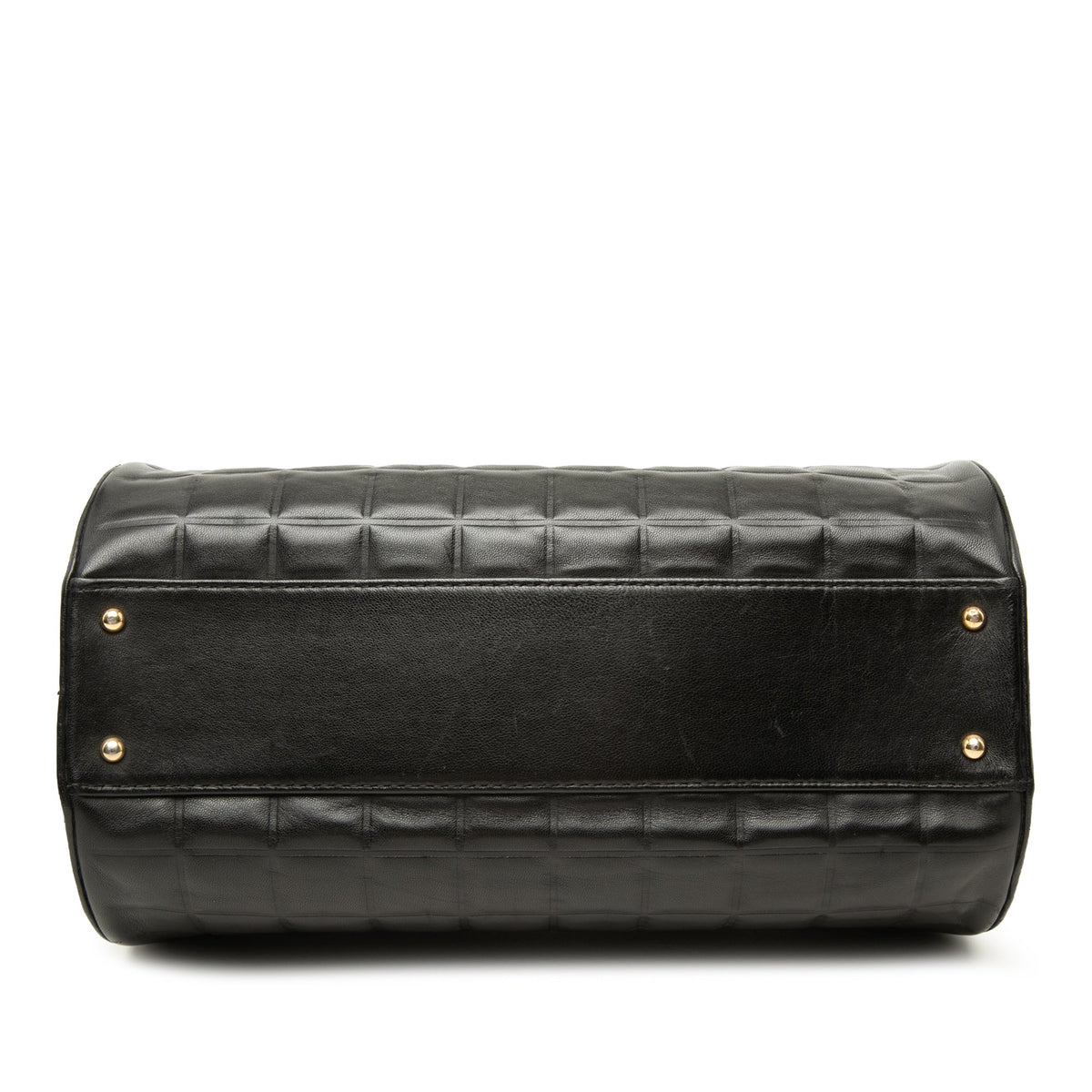 Chanel Chocolate Bar Lambskin Barrel Shoulder Bag