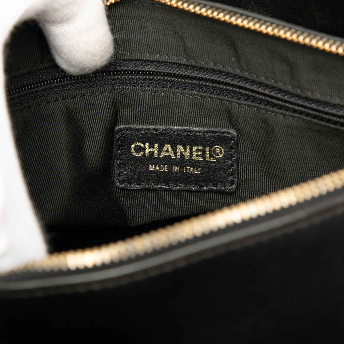 Chanel Chocolate Bar Lambskin Barrel Shoulder Bag
