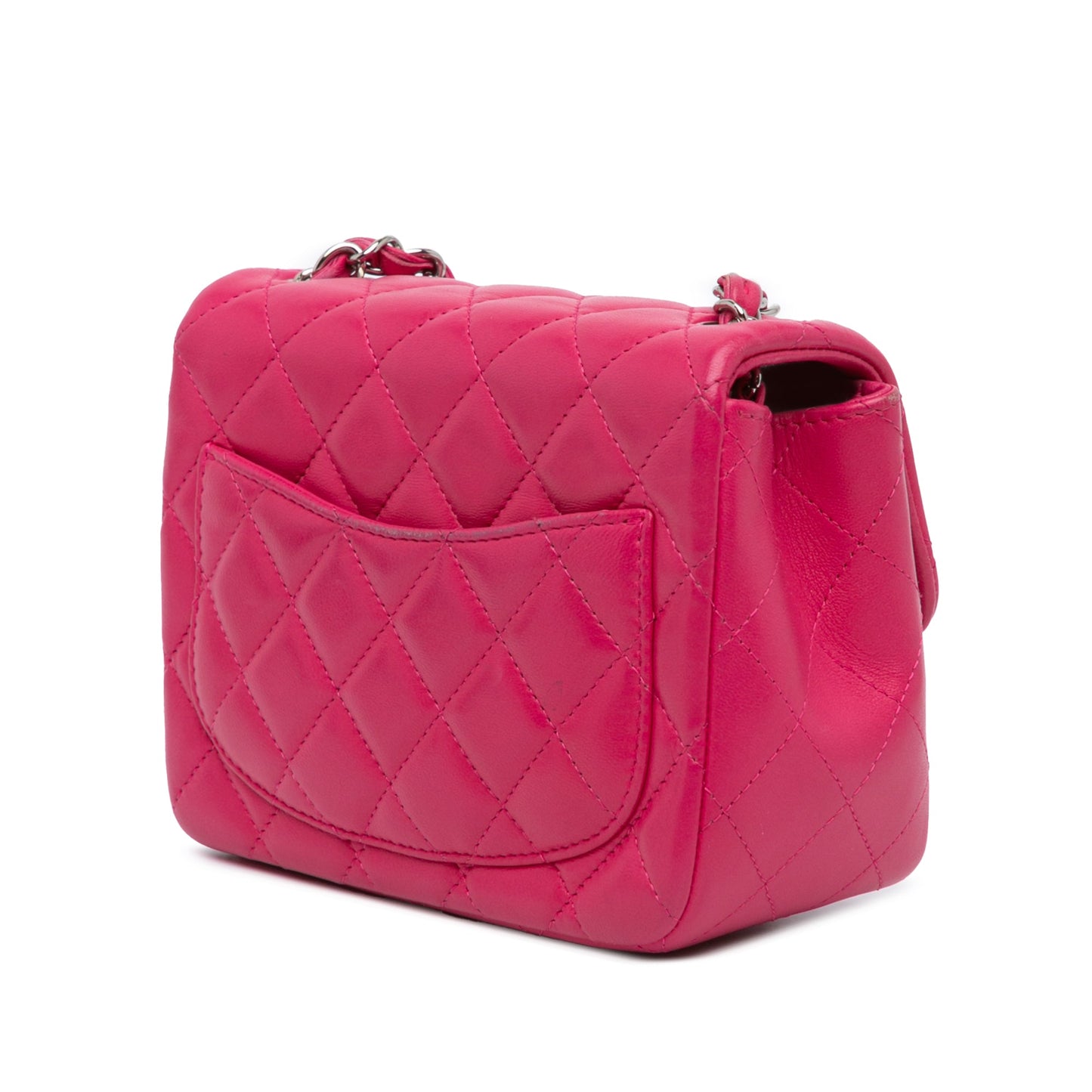 Chanel Mini Square Classic Lambskin Single Flap