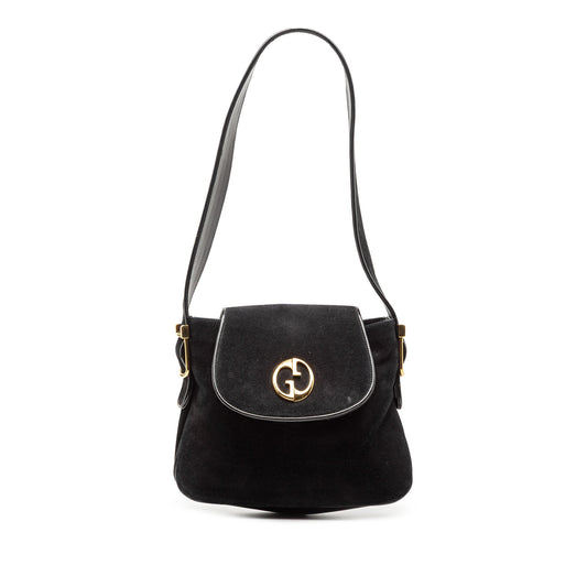 Gucci Suede 1973 Shoulder Bag