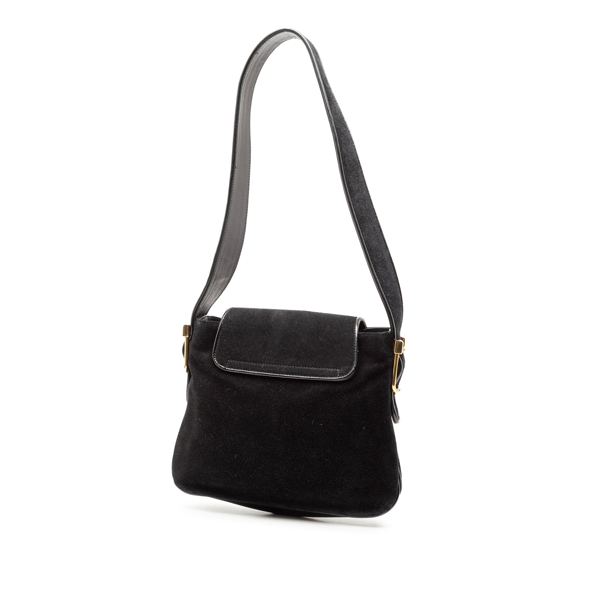 Gucci Suede 1973 Shoulder Bag