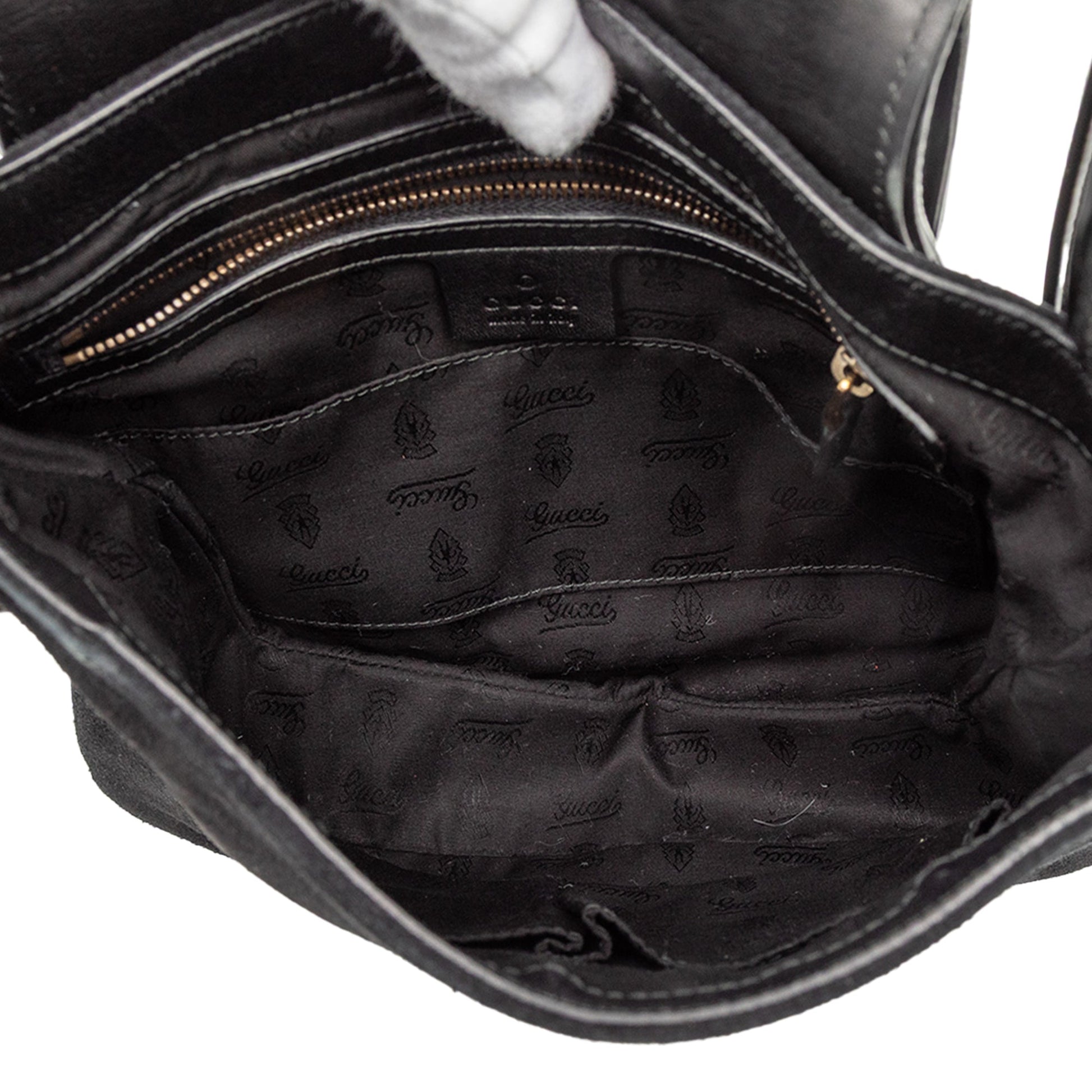Gucci Suede 1973 Shoulder Bag