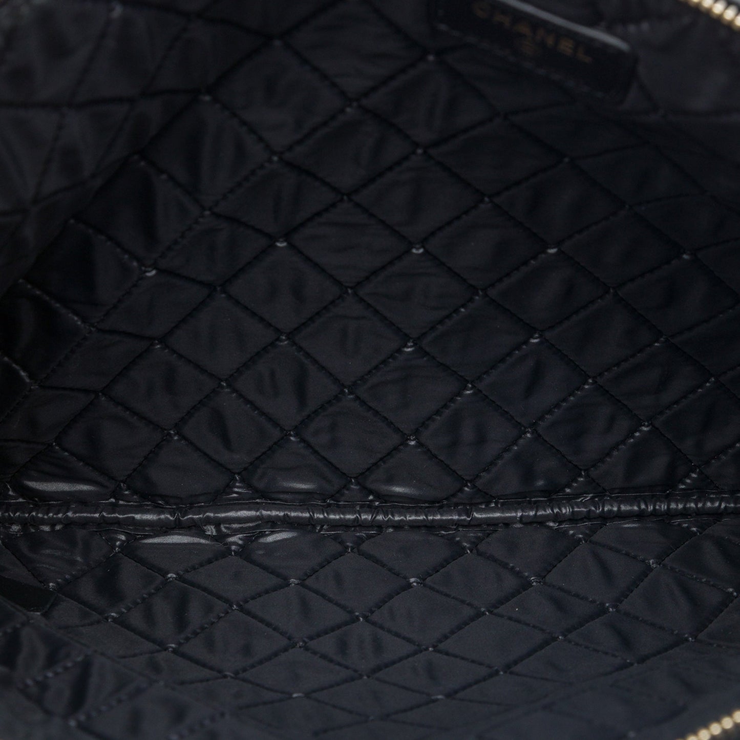 Chanel Large Quilted Lambskin Colorblock O Case