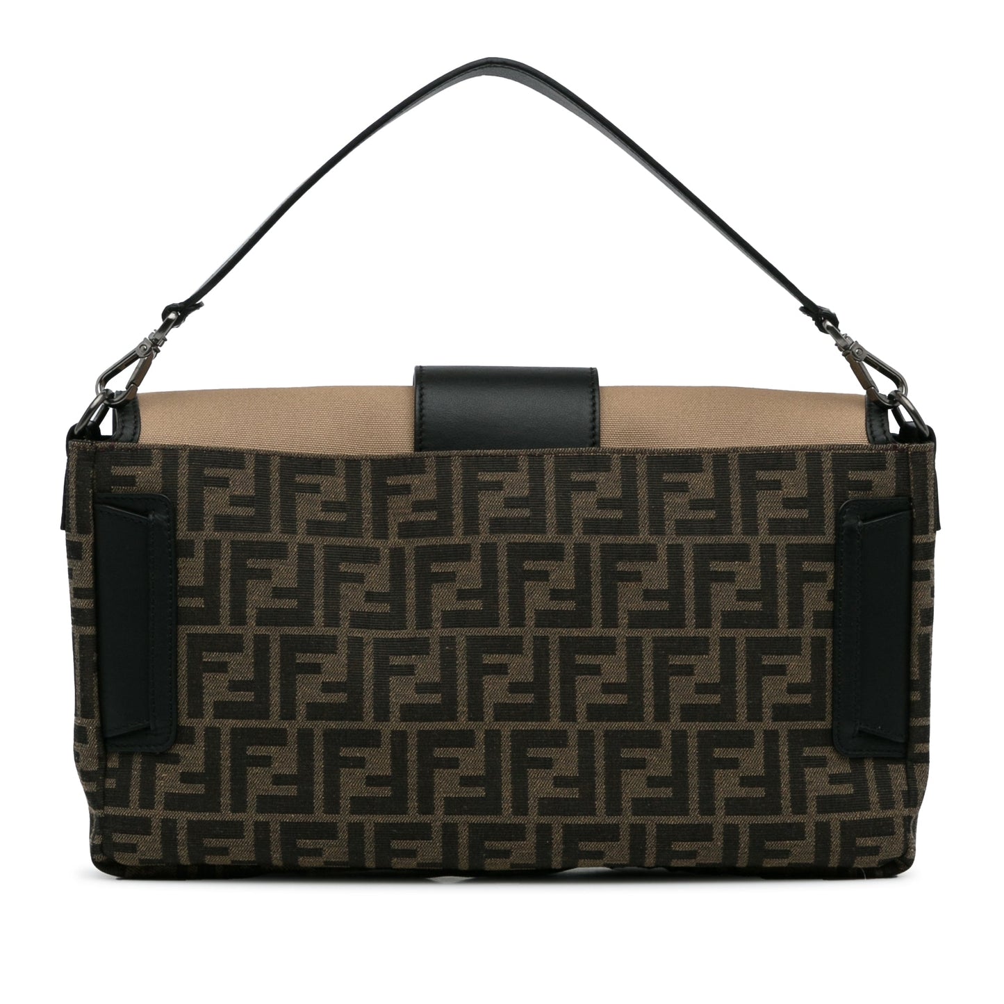 Fendi Large Zucca Canvas Convertible Belt Baguette