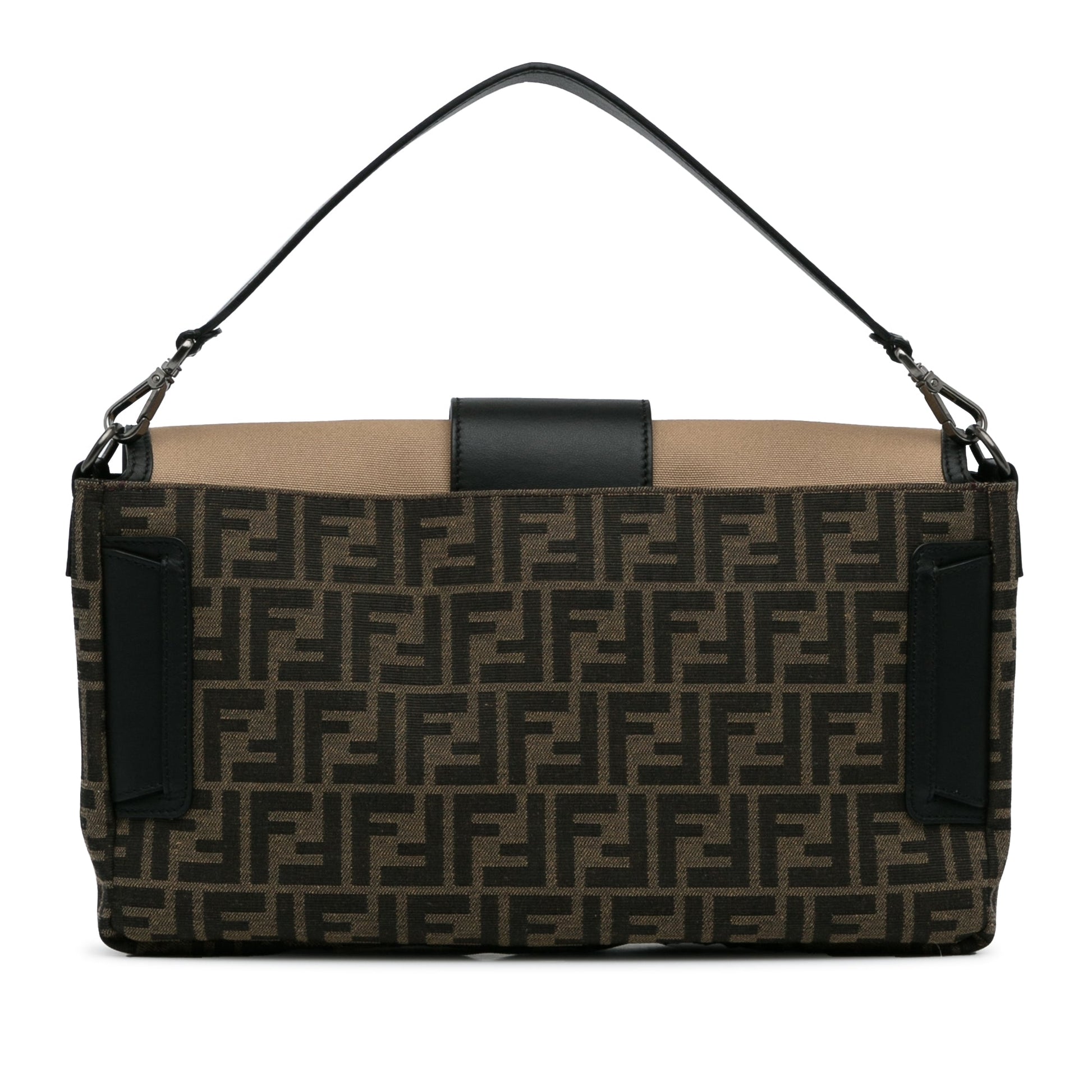 Fendi Large Zucca Canvas Convertible Belt Baguette