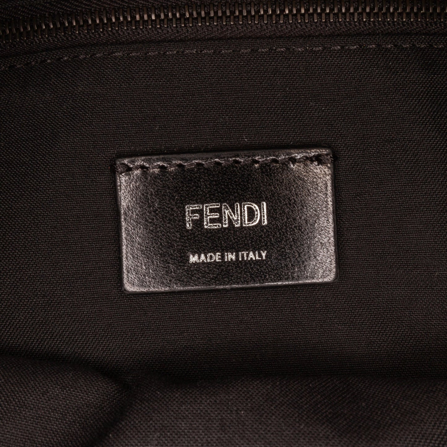 Fendi Large Zucca Canvas Convertible Belt Baguette