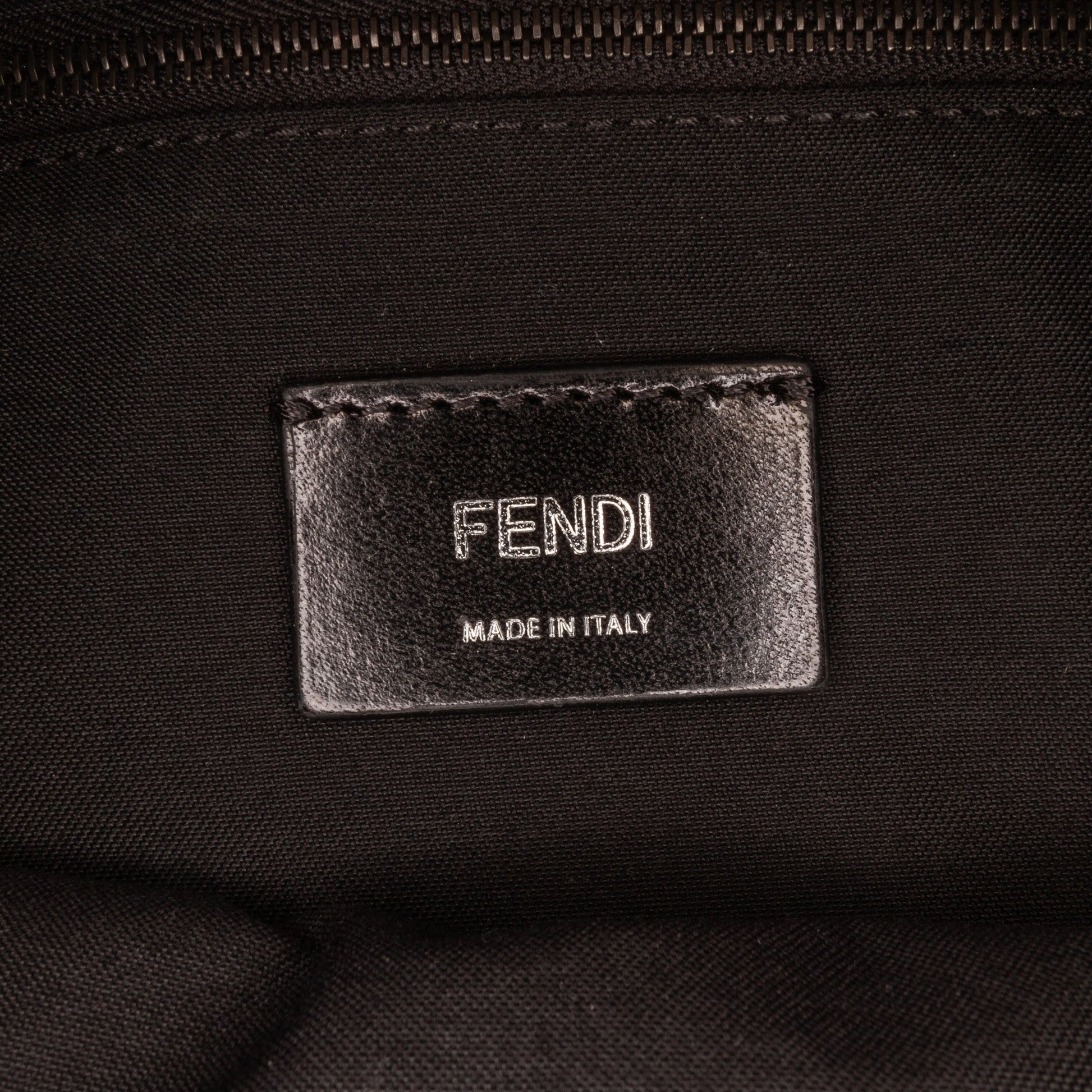 Fendi Large Zucca Canvas Convertible Belt Baguette