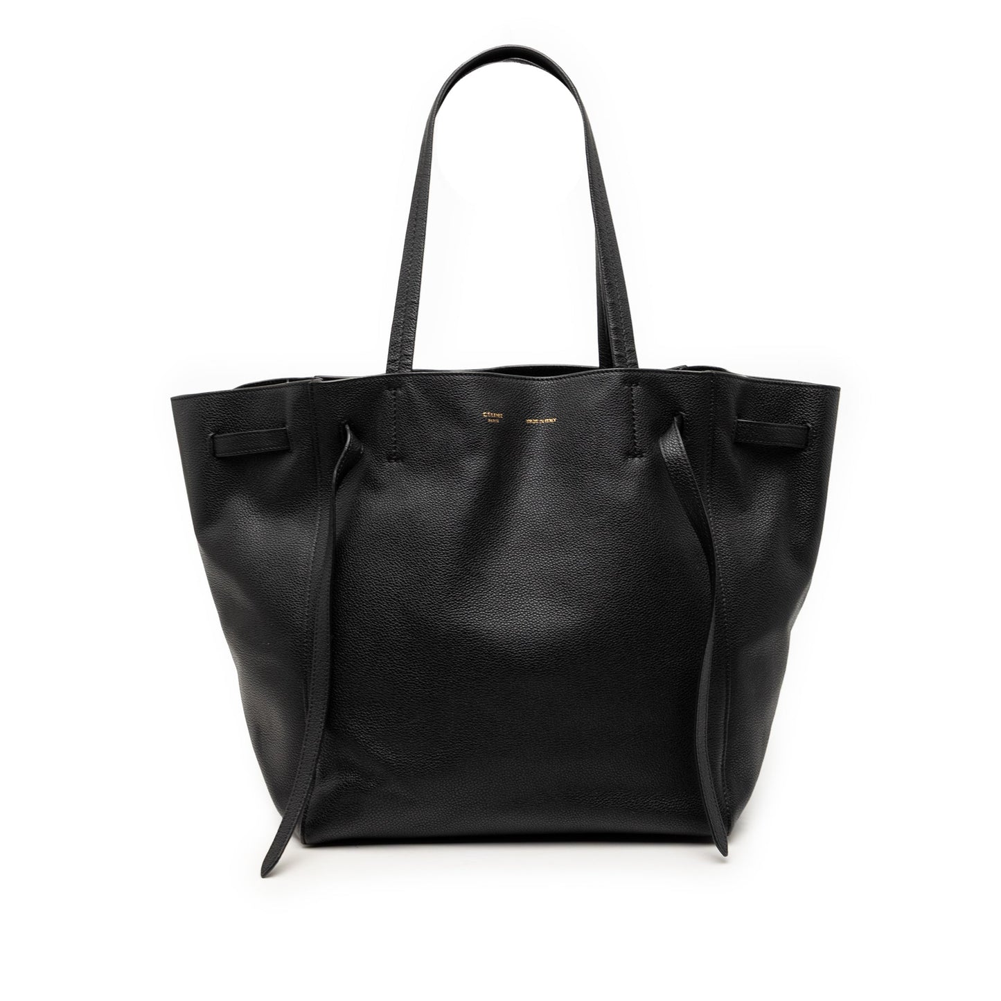 Celine Small Leather Phantom Cabas Tote