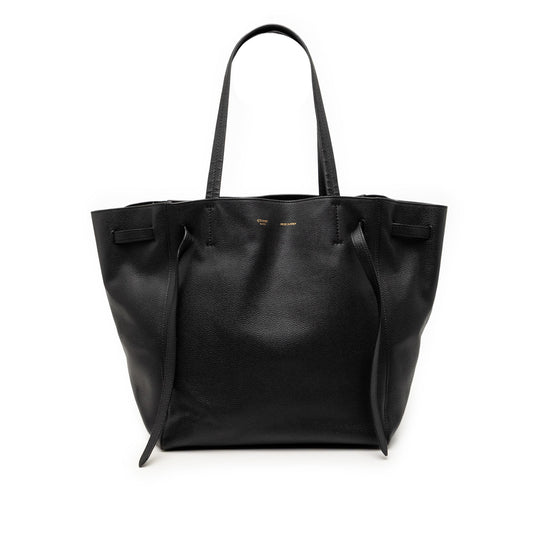 Celine Small Leather Phantom Cabas Tote