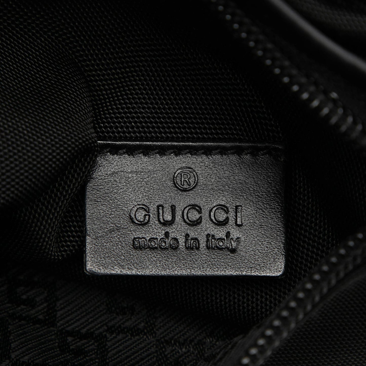 Gucci Nylon Double Pocket Belt Bag