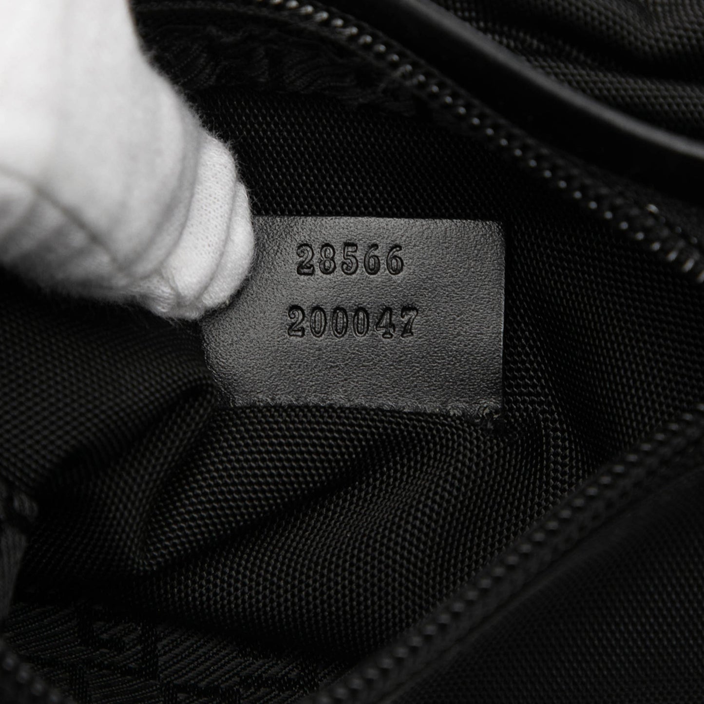 Gucci Nylon Double Pocket Belt Bag