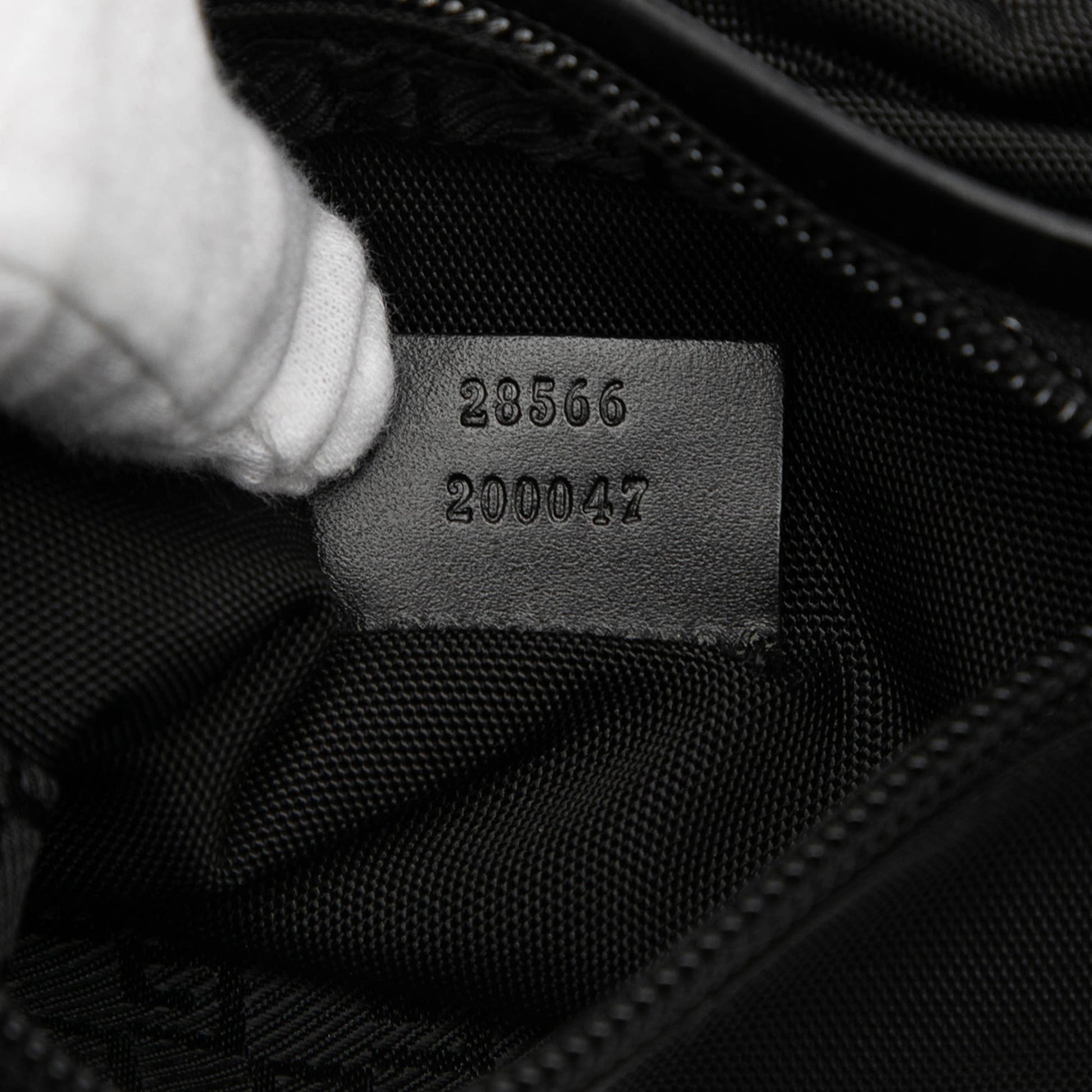 Gucci Nylon Double Pocket Belt Bag