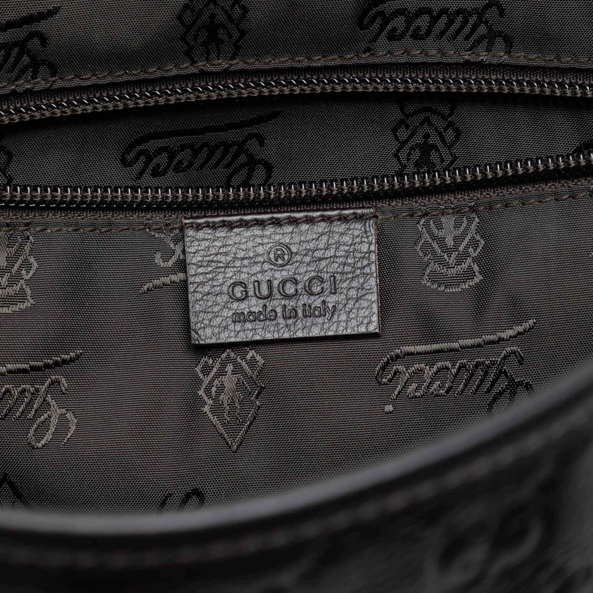 Gucci Guccissima Messenger Bag