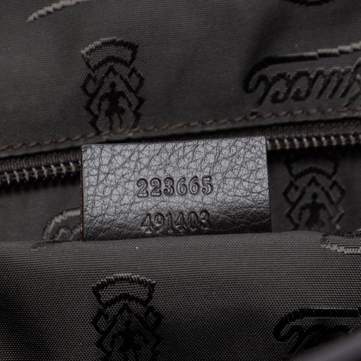 Gucci Guccissima Messenger Bag