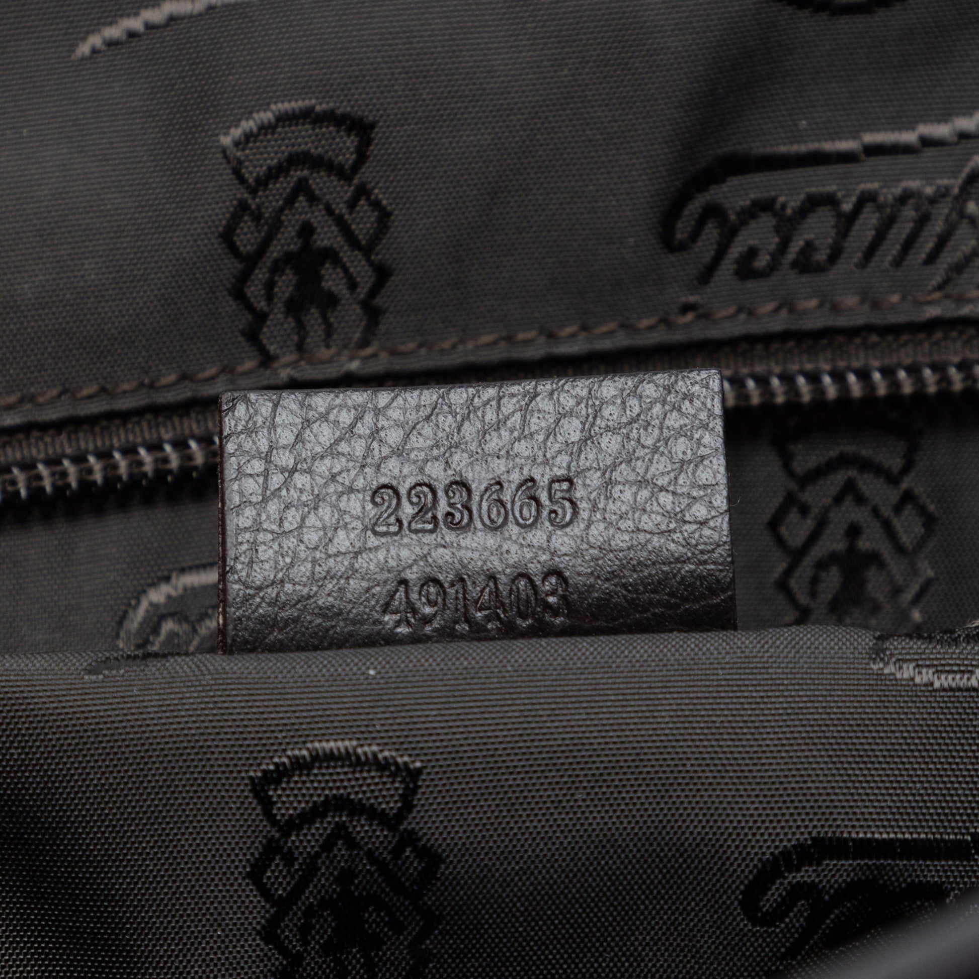 Gucci Guccissima Messenger Bag