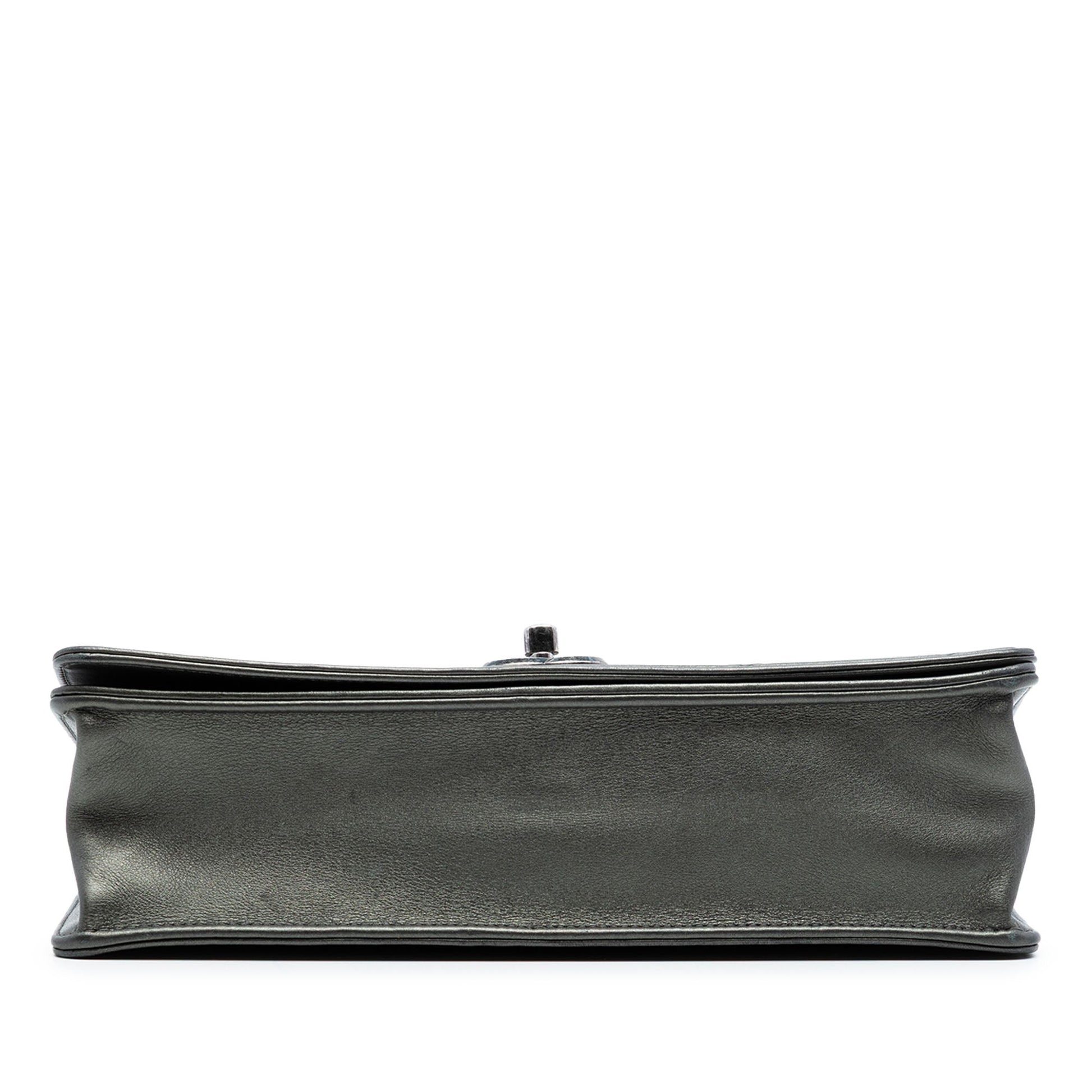 Medium Embossed Calfskin Propeller Flap
