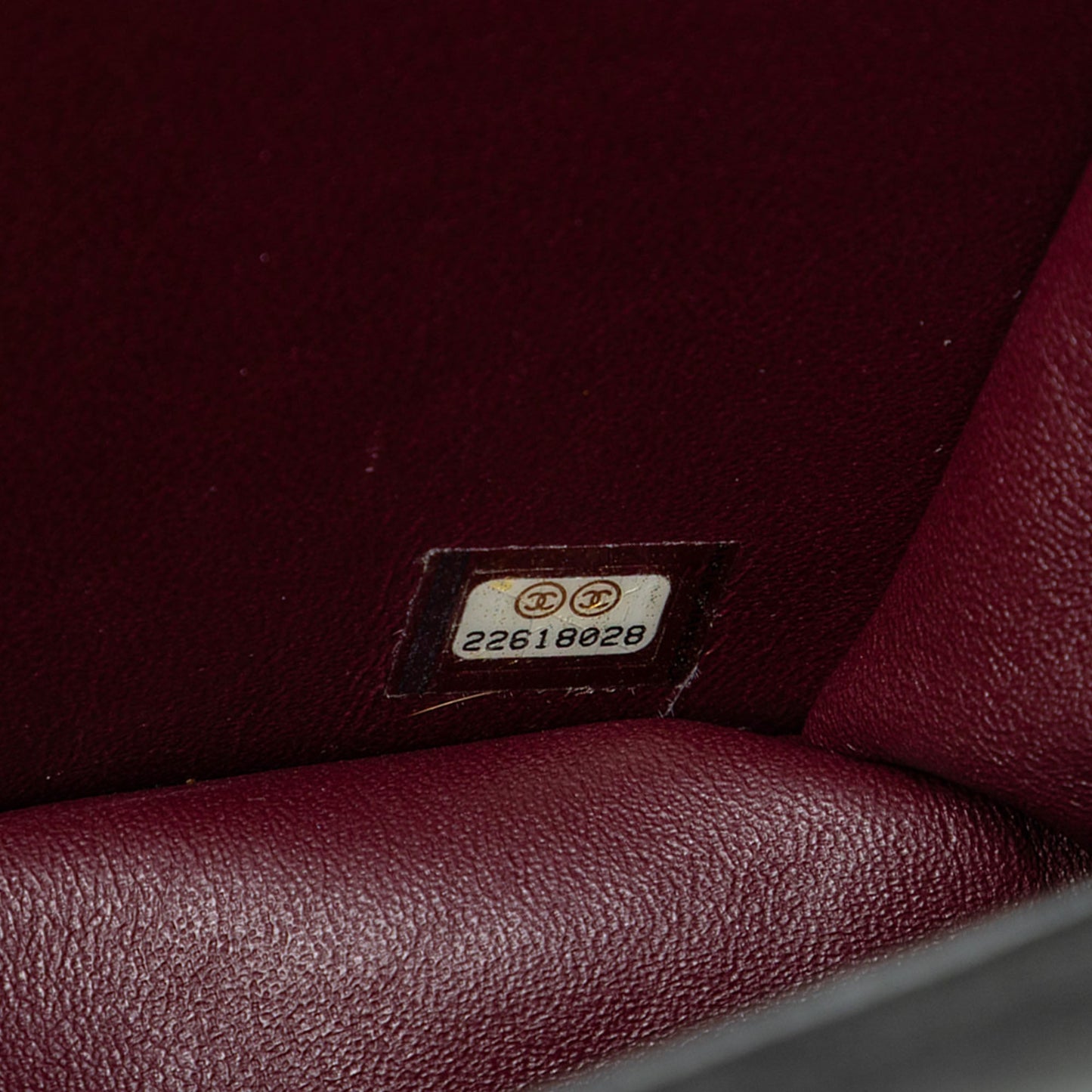 Medium Embossed Calfskin Propeller Flap
