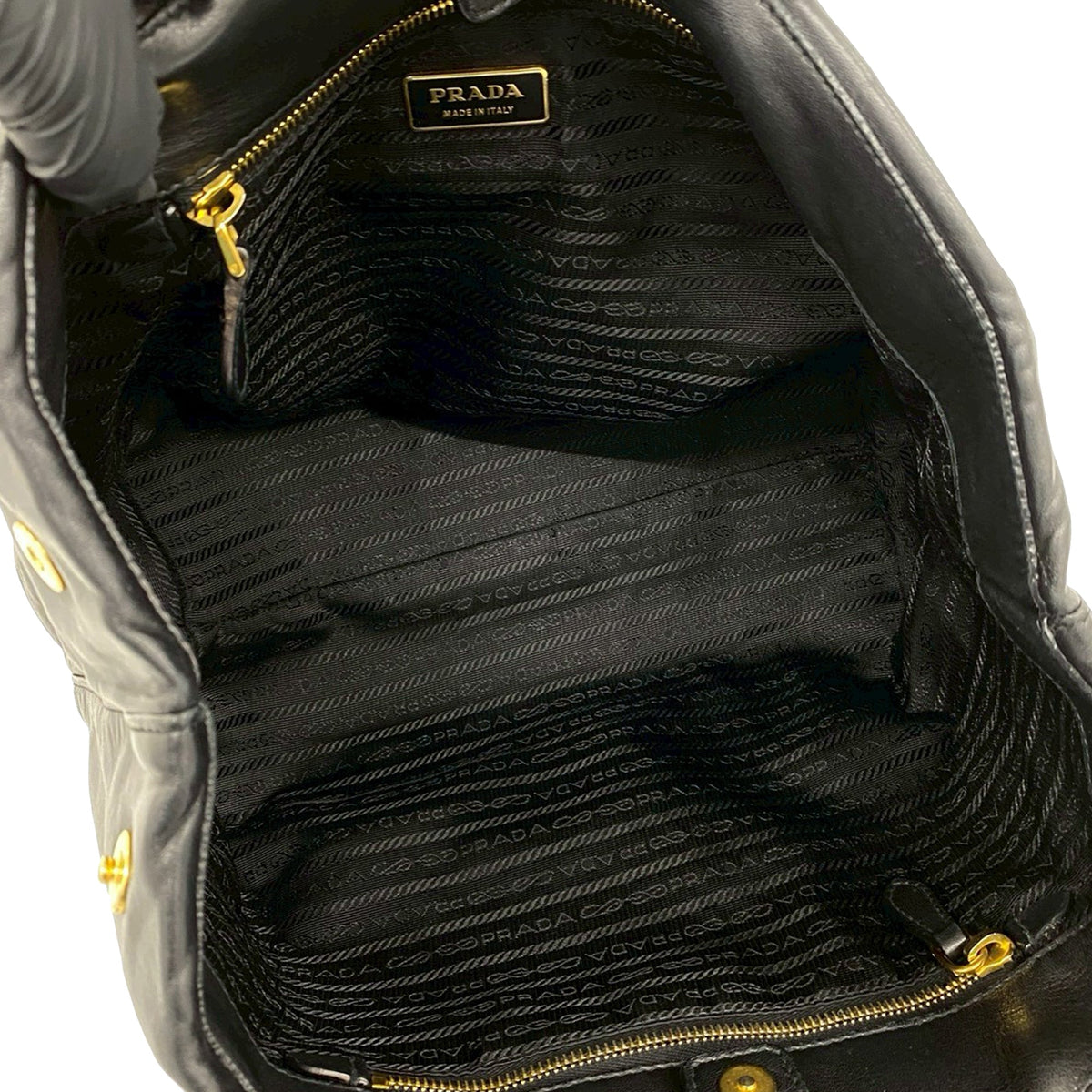 Prada Nappa Fiocco Bow Tote