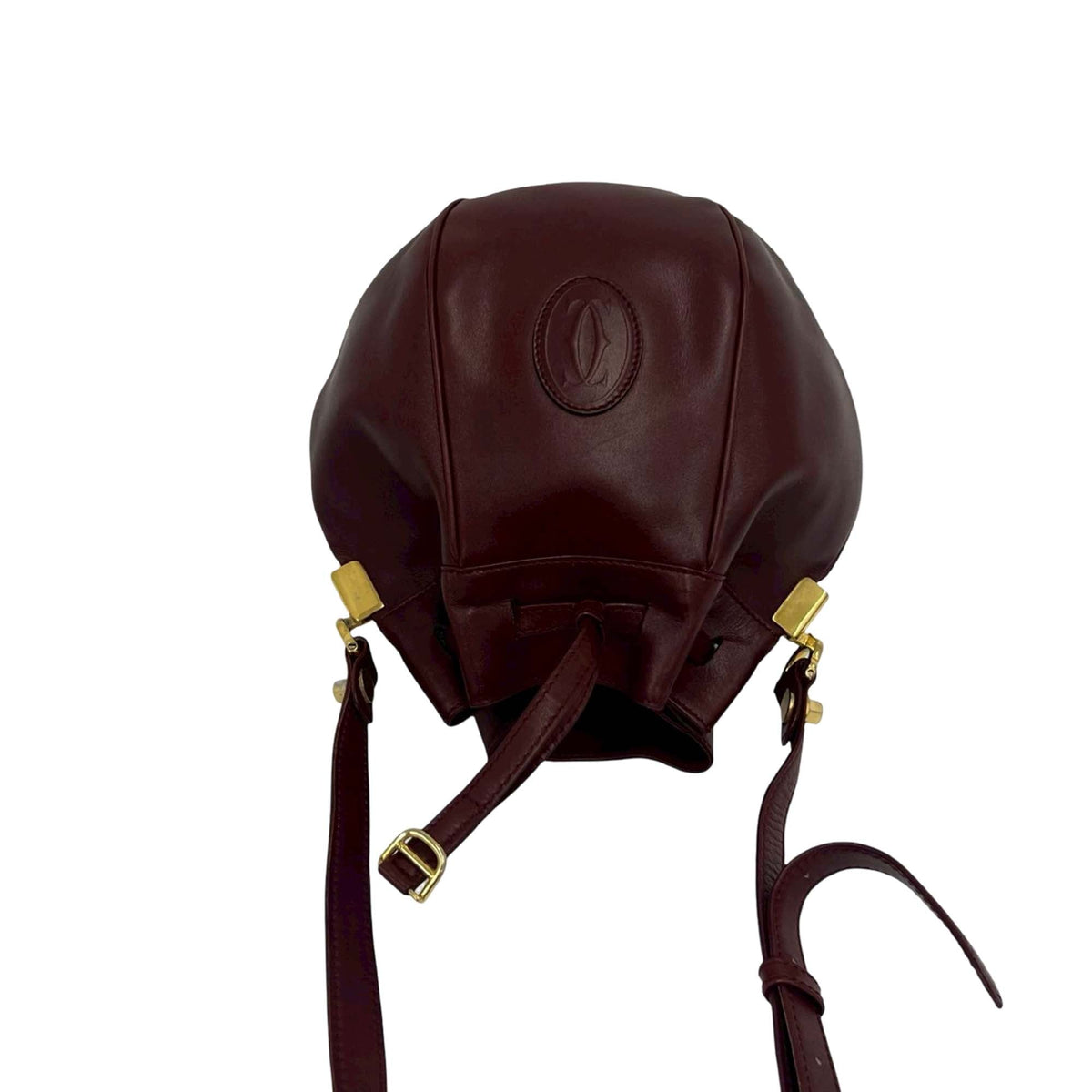 Cartier Must de Cartier Leather Bucket