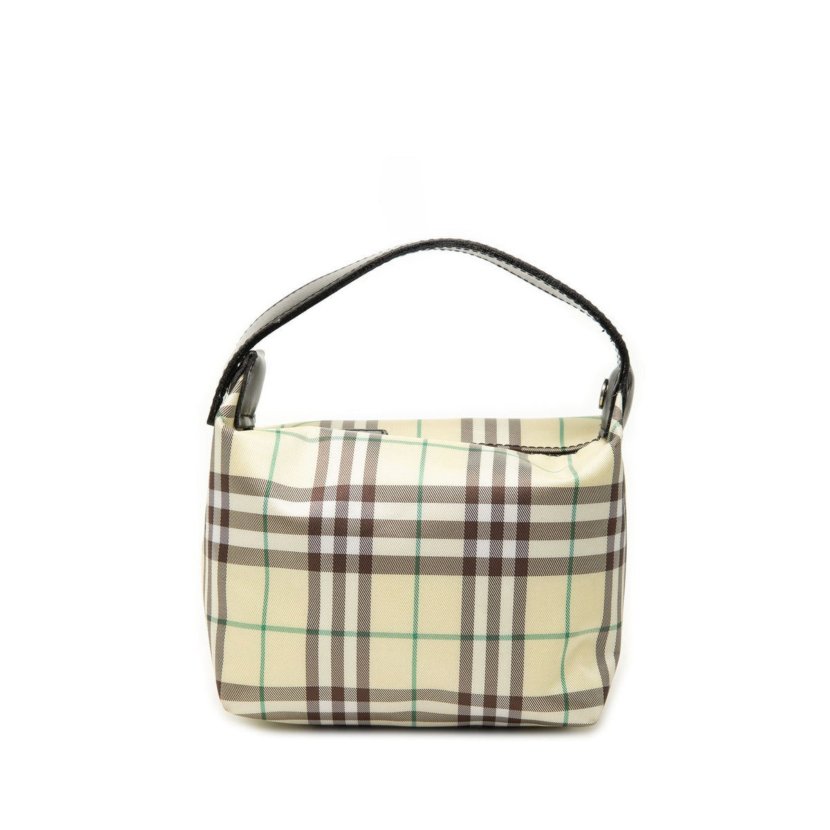 Burberry Mini House Check Canvas Handbag